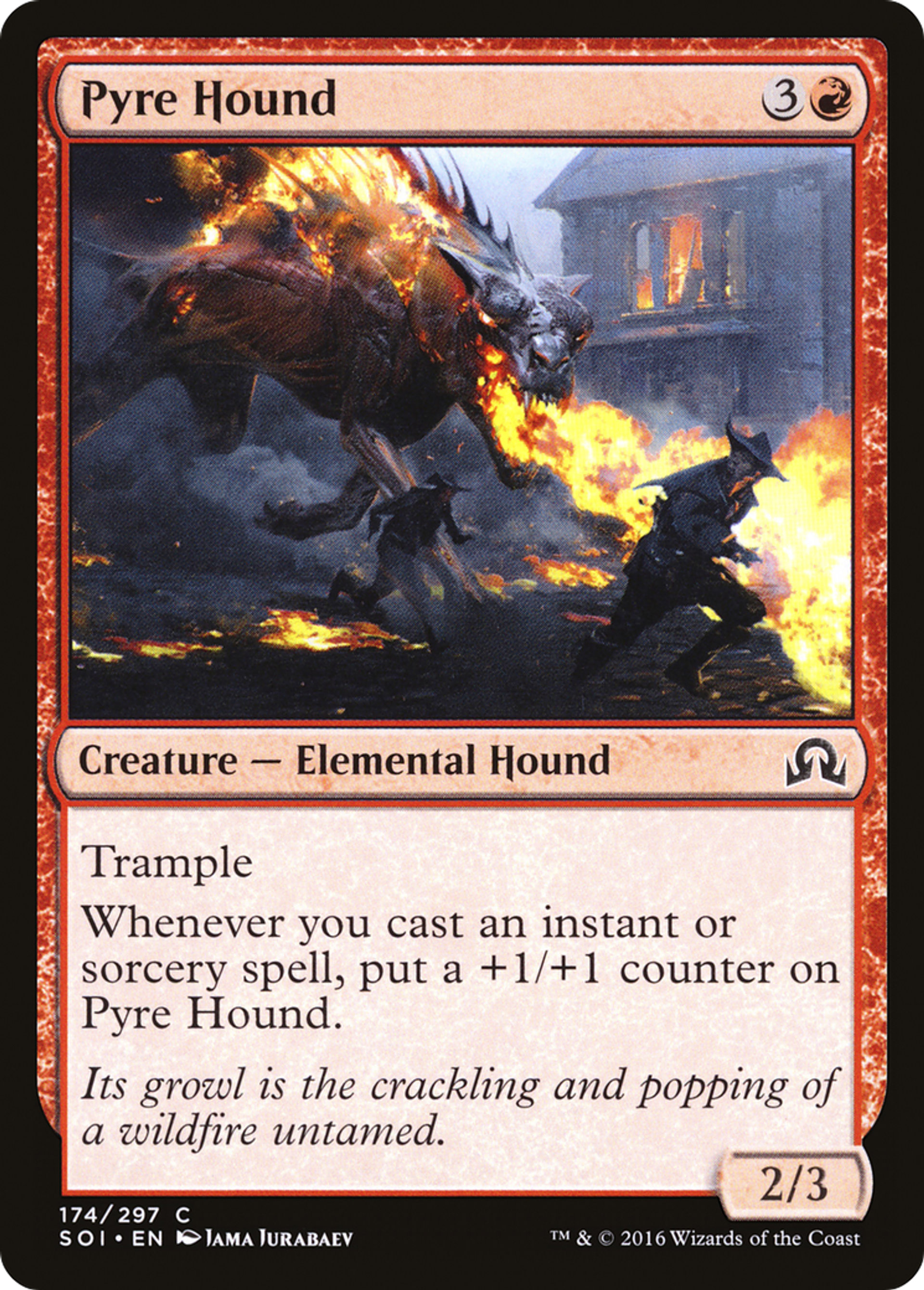 Pyre Hound — Shadows over Innistrad — Magic: The Gathering