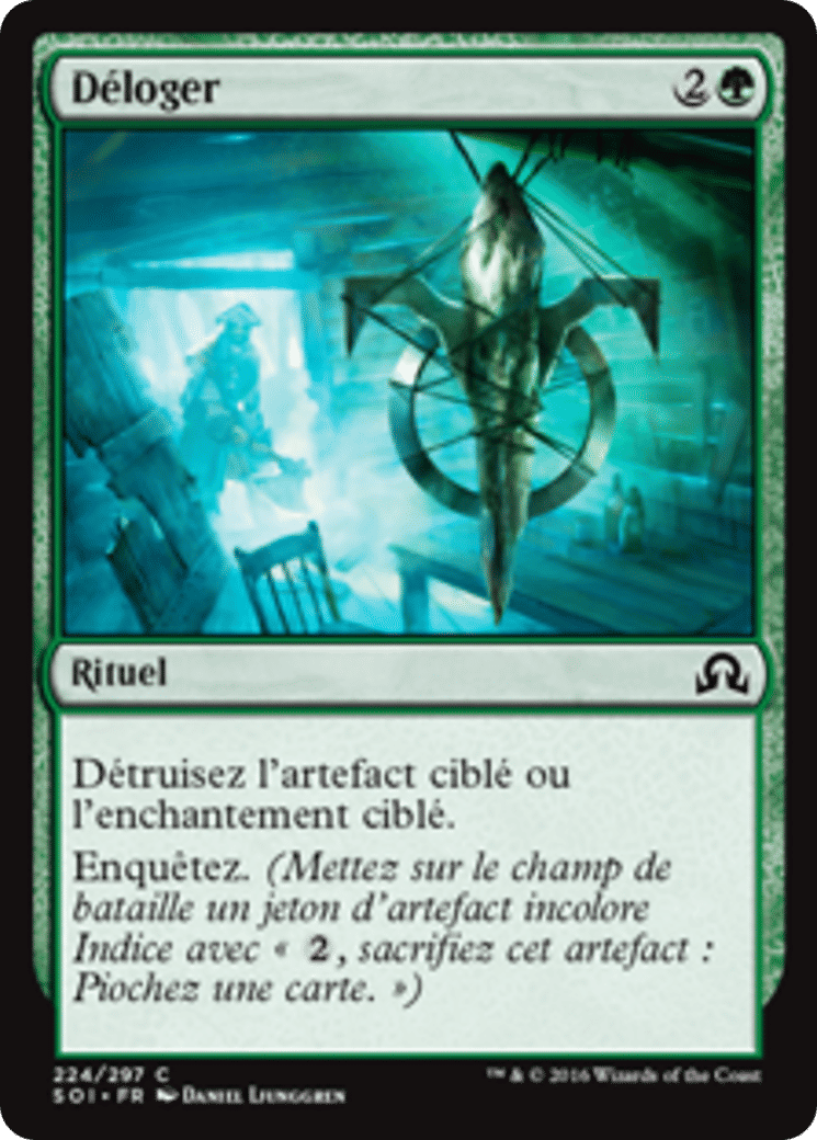 Déloger — Shadows over Innistrad — Magic: The Gathering