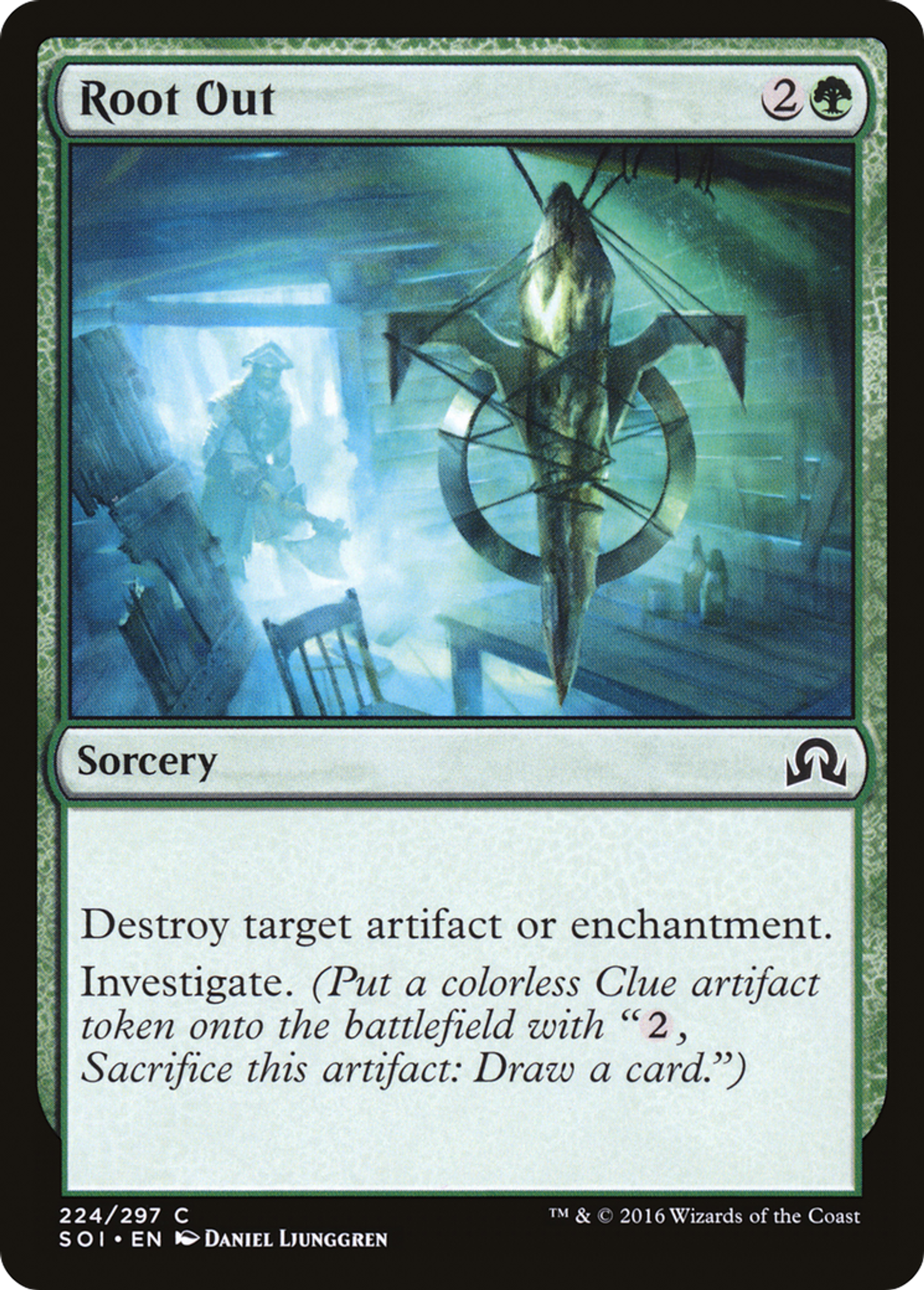 Root Out — Shadows over Innistrad — Magic: The Gathering