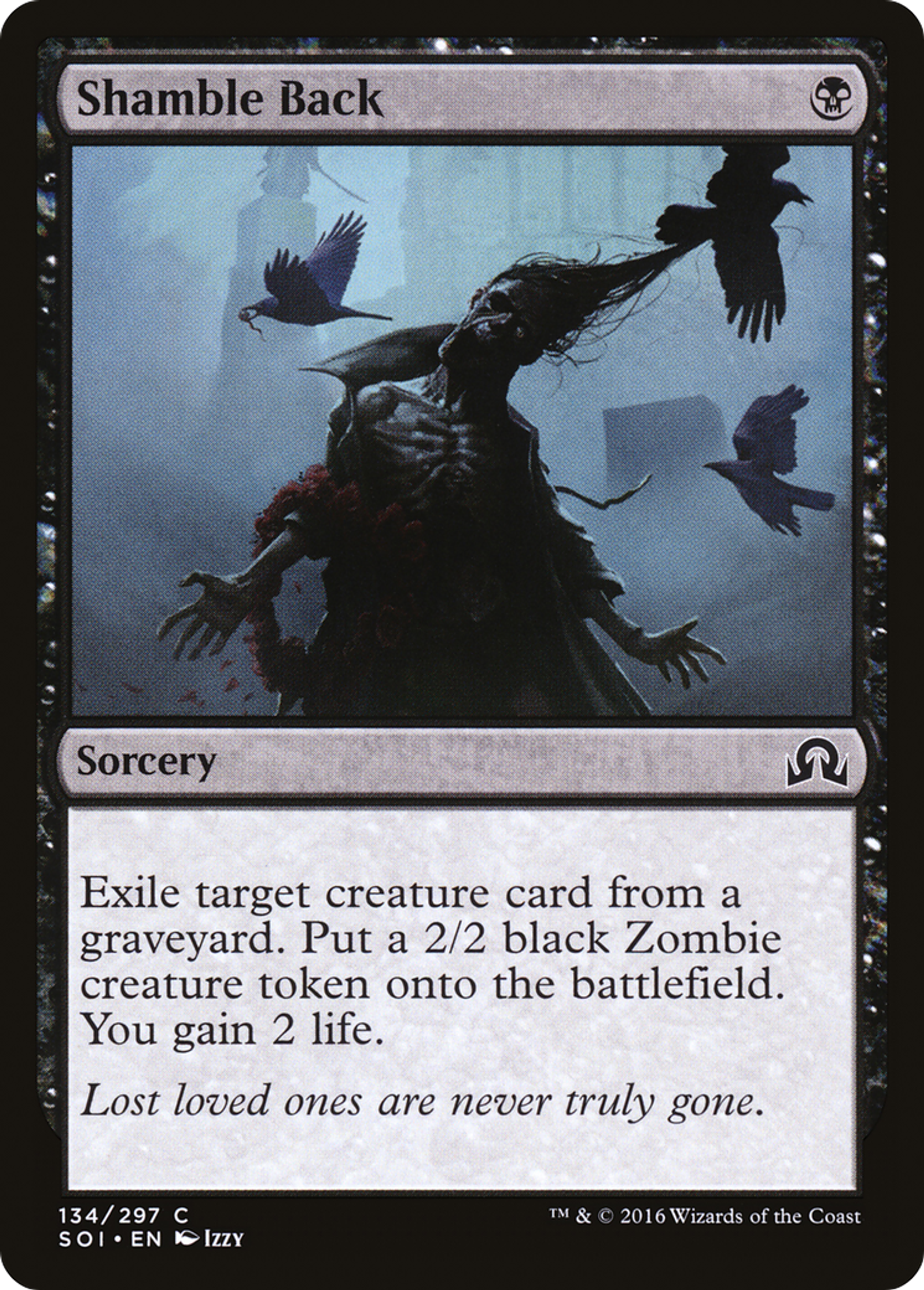 Retour titubant — Shadows over Innistrad — Magic: The Gathering