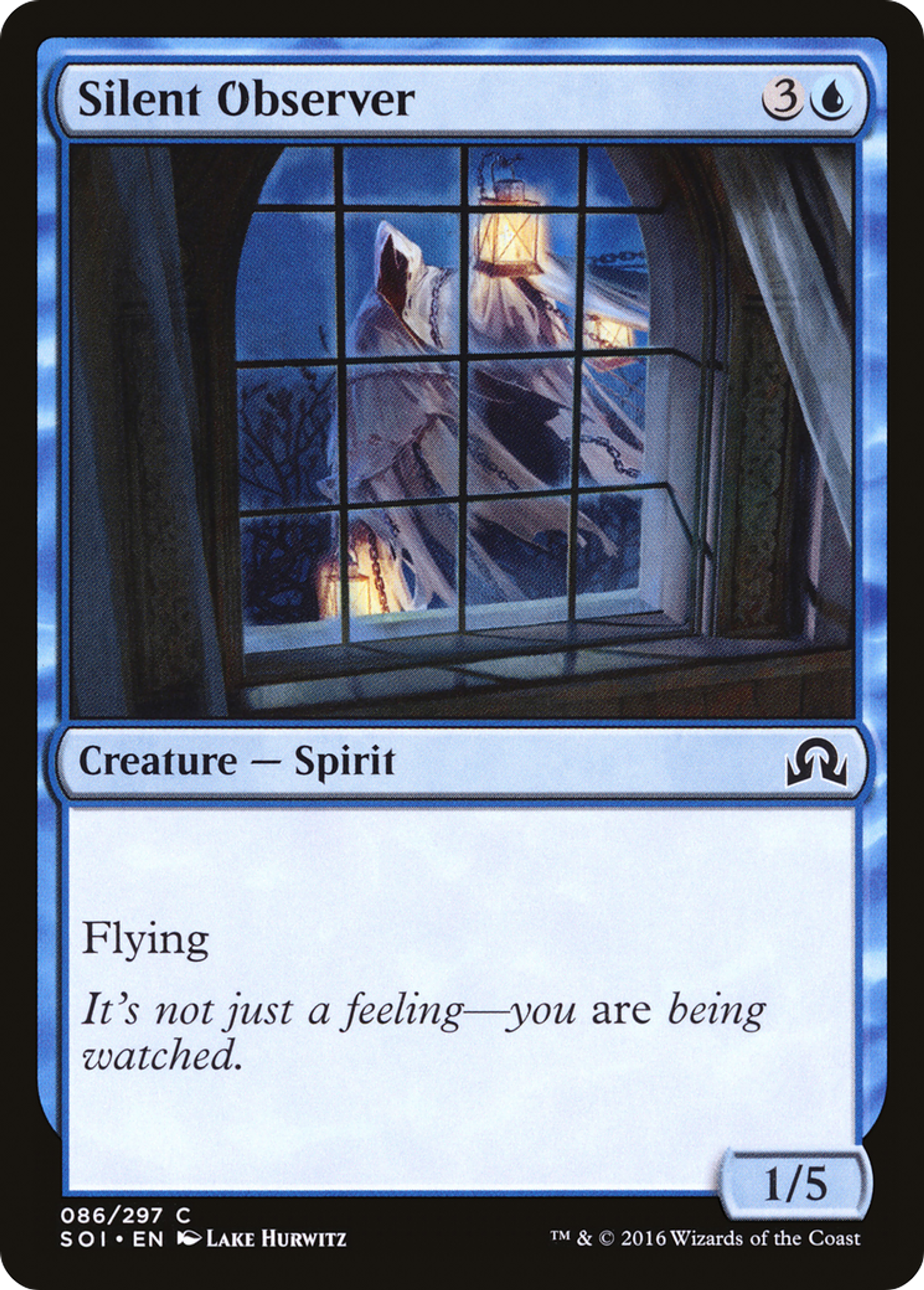 Silent Observer — Shadows over Innistrad — Magic: The Gathering