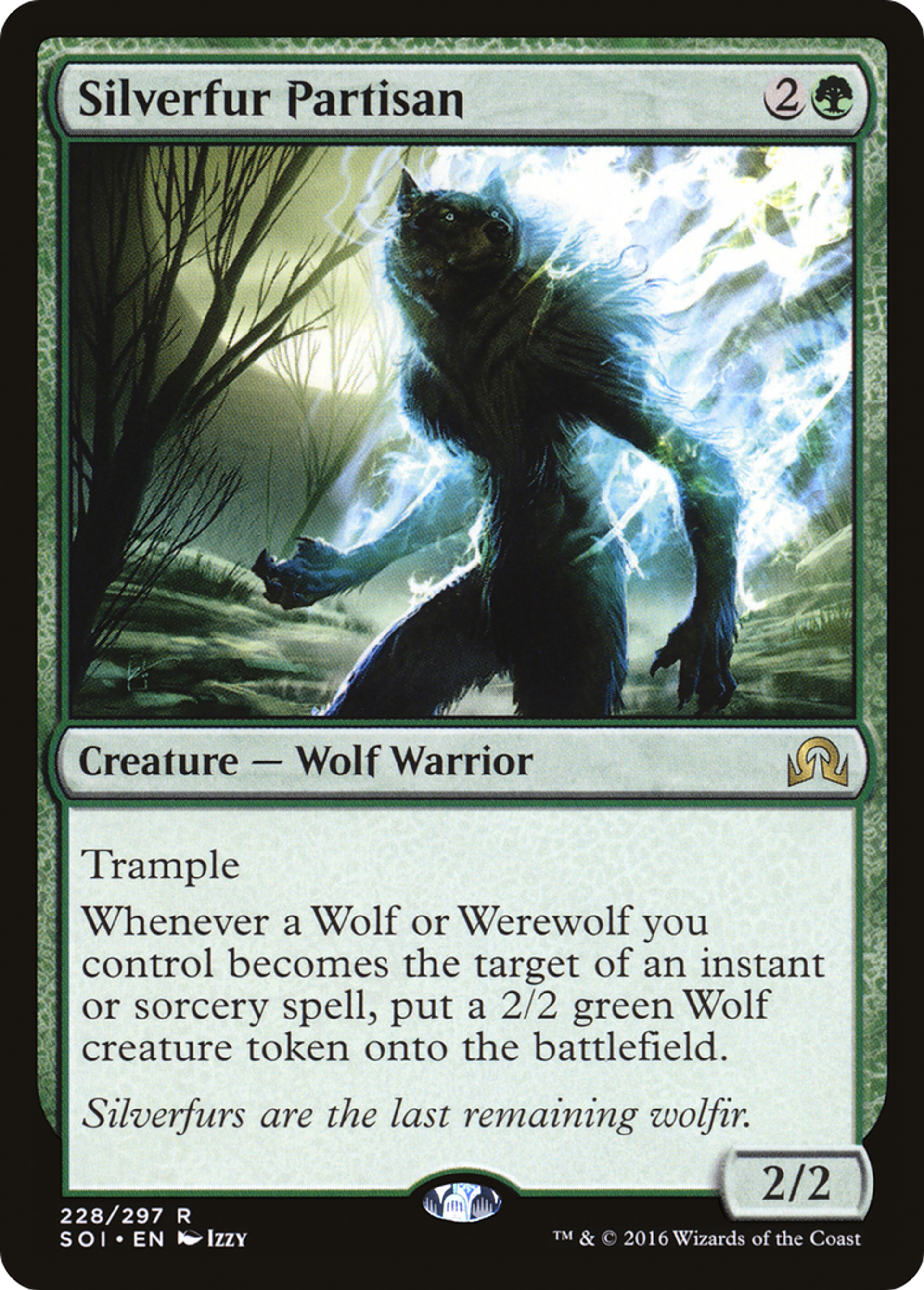 Silverfur Partisan — Shadows over Innistrad — Magic: The Gathering