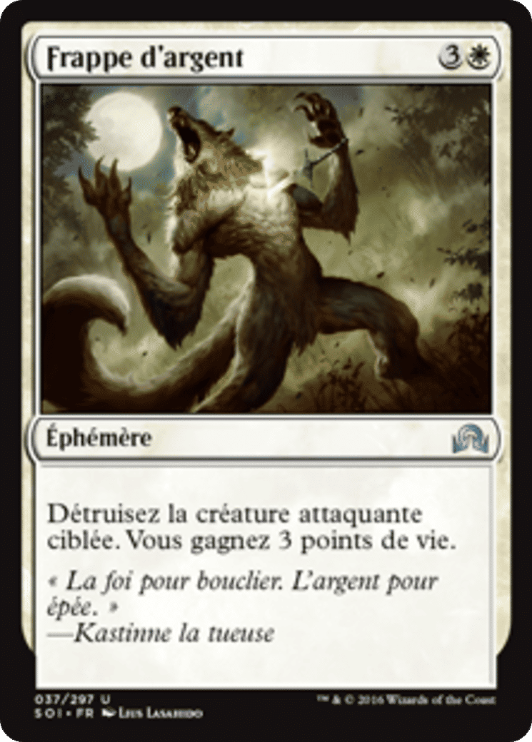 Frappe d'argent — Shadows over Innistrad — Magic: The Gathering