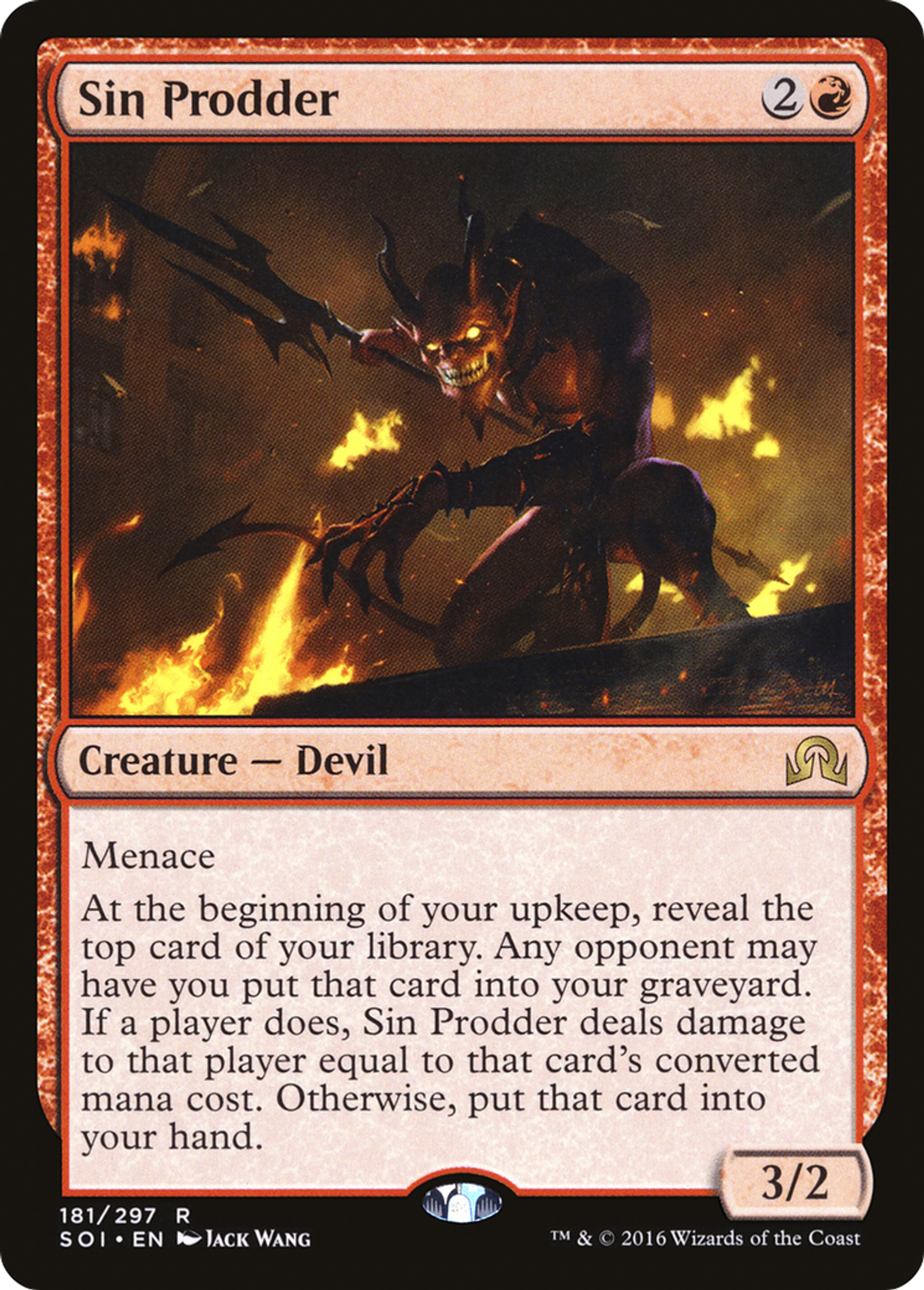 Incitateur de péchés — Shadows over Innistrad — Magic: The Gathering