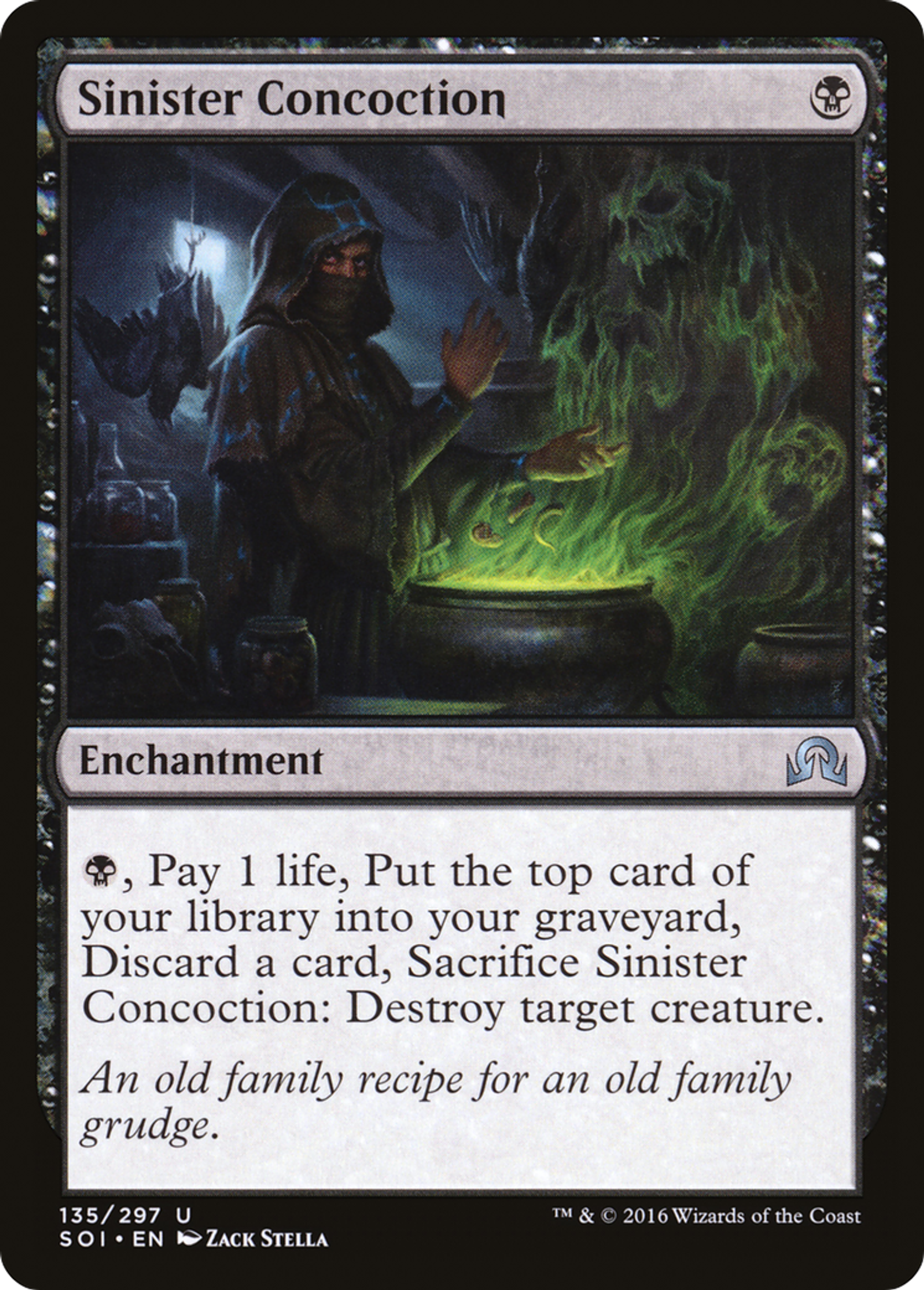 Sinistre mixture — Shadows over Innistrad — Magic: The Gathering