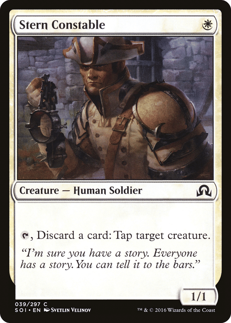 Stern Constable — Shadows over Innistrad — Magic: The Gathering