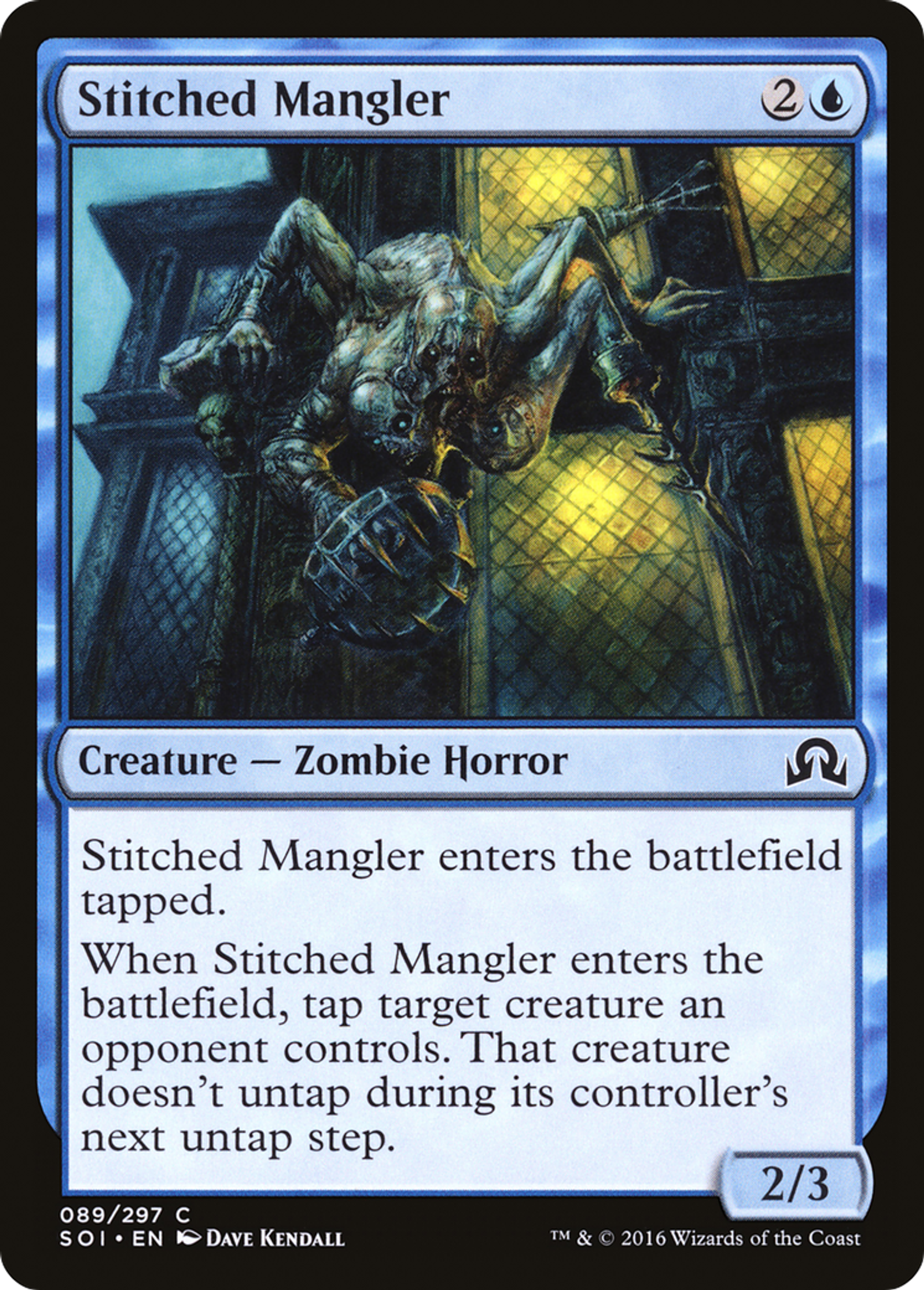 Stitched Mangler — Shadows over Innistrad — Magic: The Gathering