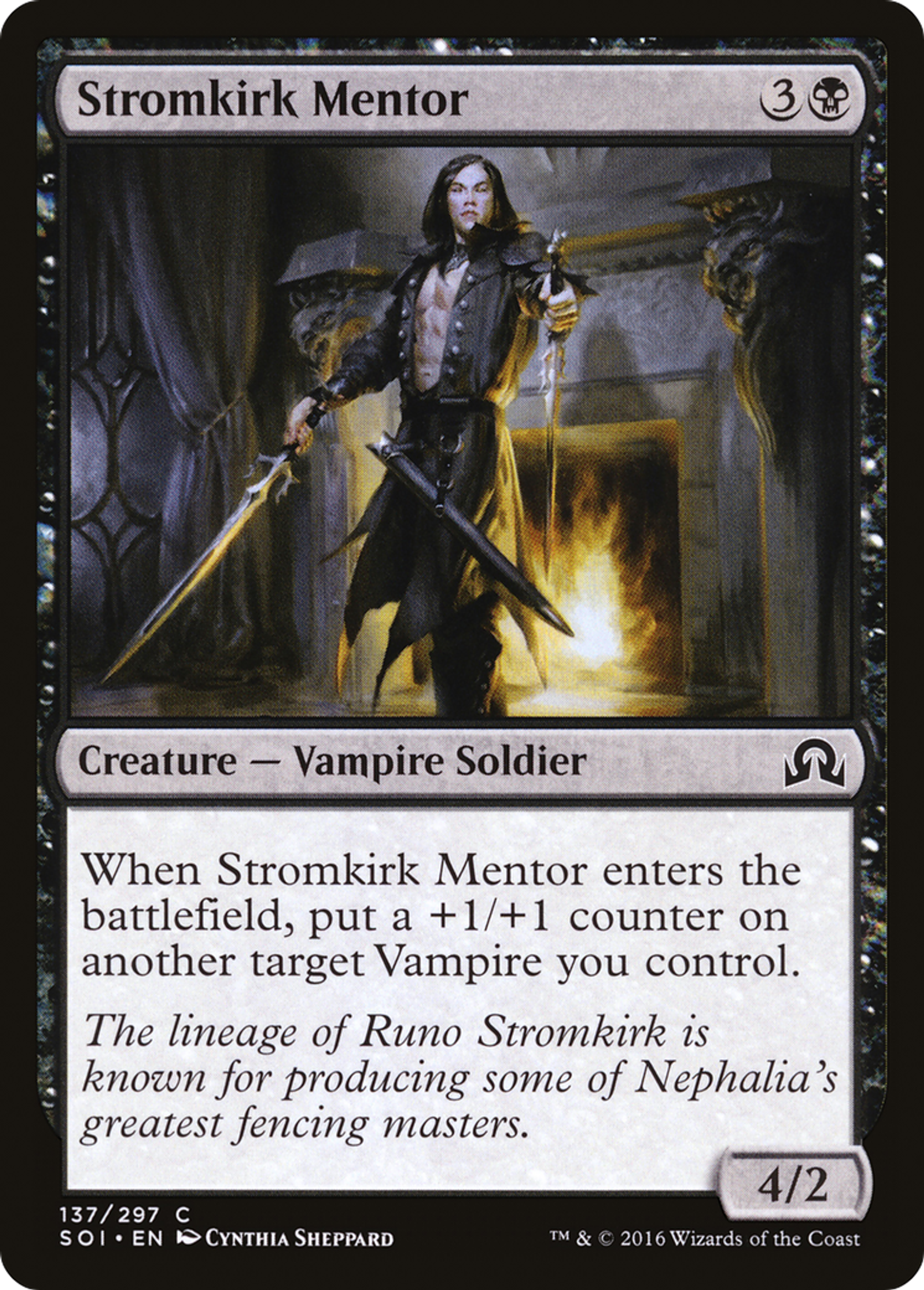 Mentor de Stromkirk — Shadows over Innistrad — Magic: The Gathering