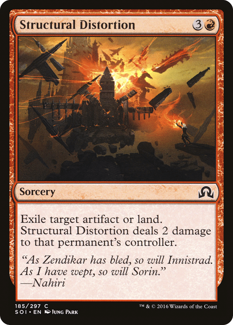 Structural Distortion — Shadows over Innistrad — Magic: The Gathering