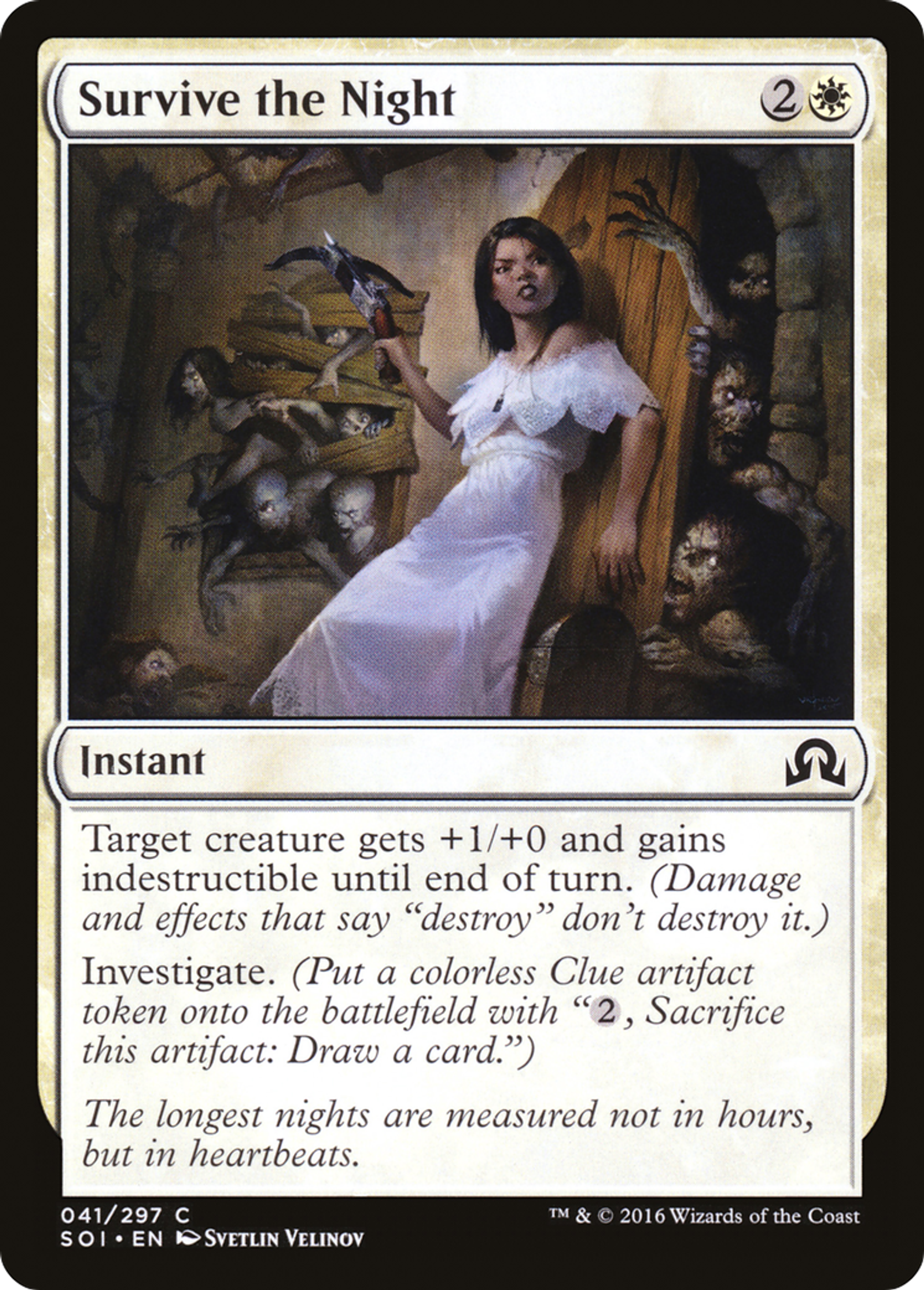 Survive the Night — Shadows over Innistrad — Magic: The Gathering
