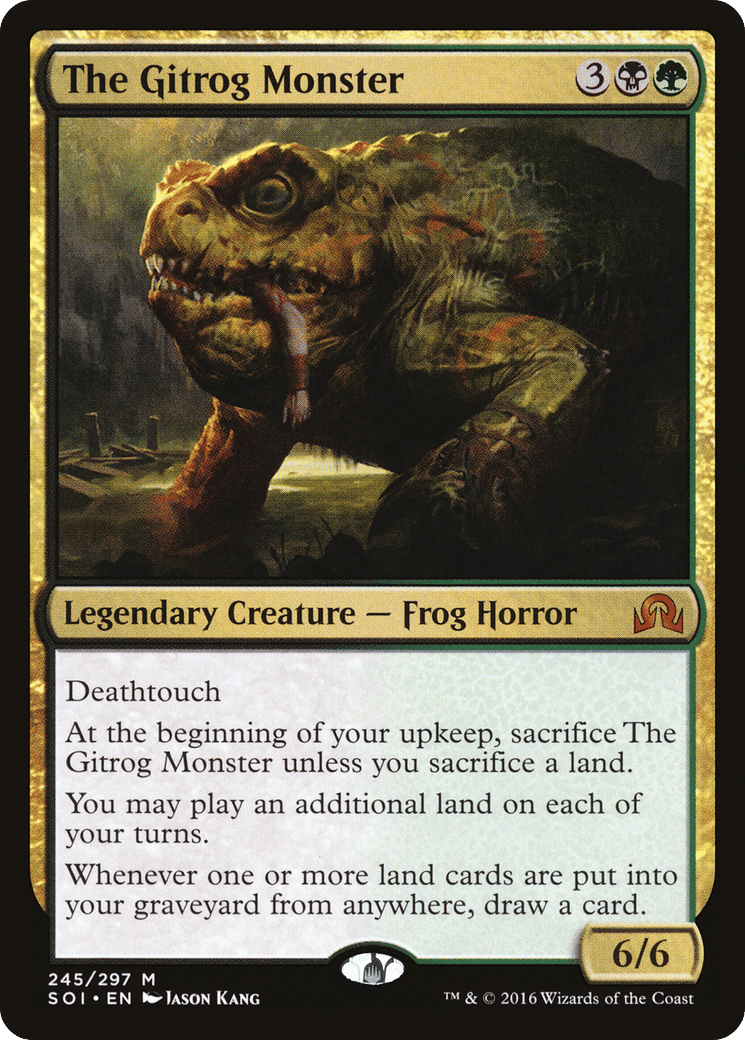 The Gitrog Monster from Shadows over Innistrad - Magic: The Gathering