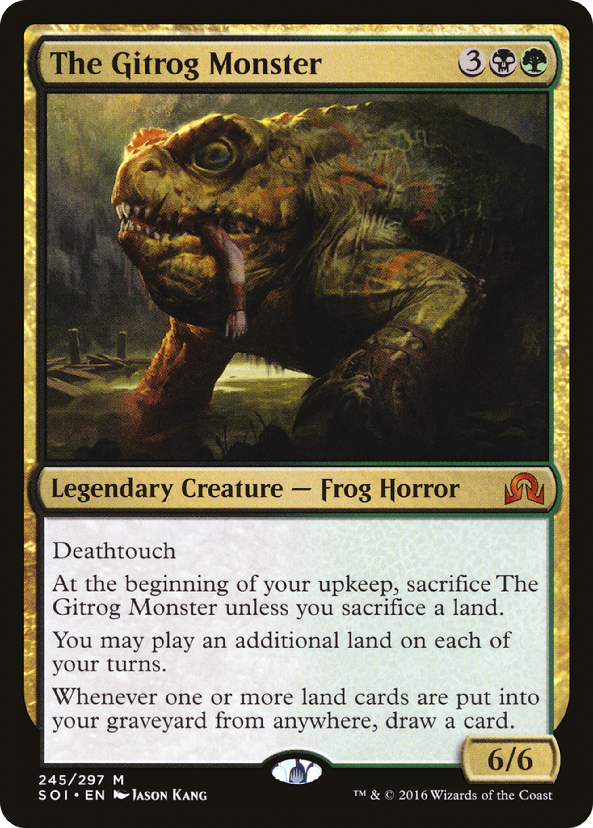 The Gitrog Monster — Shadows over Innistrad — Magic: The Gathering
