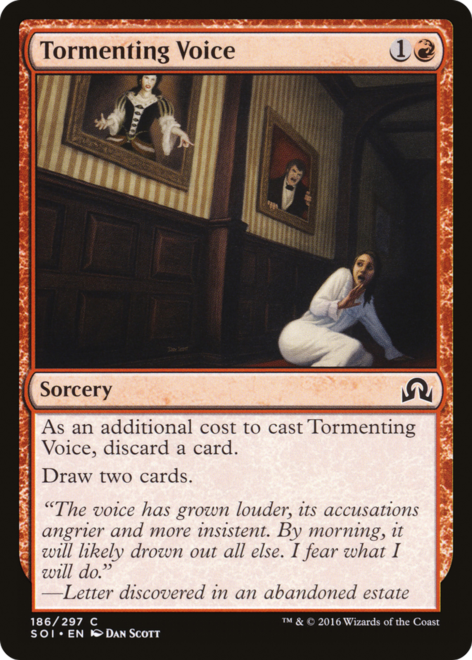 Tormenting Voice — Shadows over Innistrad — Magic: The Gathering