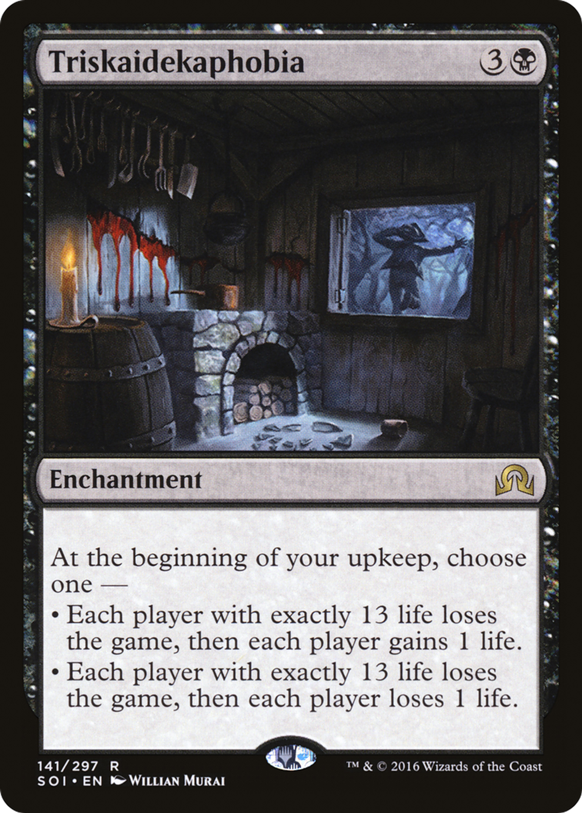 Triskaïdékaphobie — Shadows over Innistrad — Magic: The Gathering