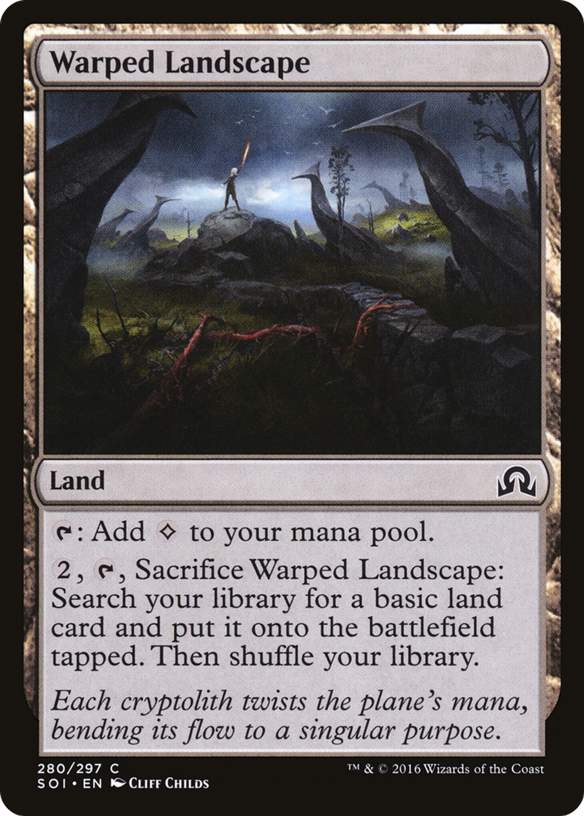 Warped Landscape — Shadows over Innistrad — Magic: The Gathering