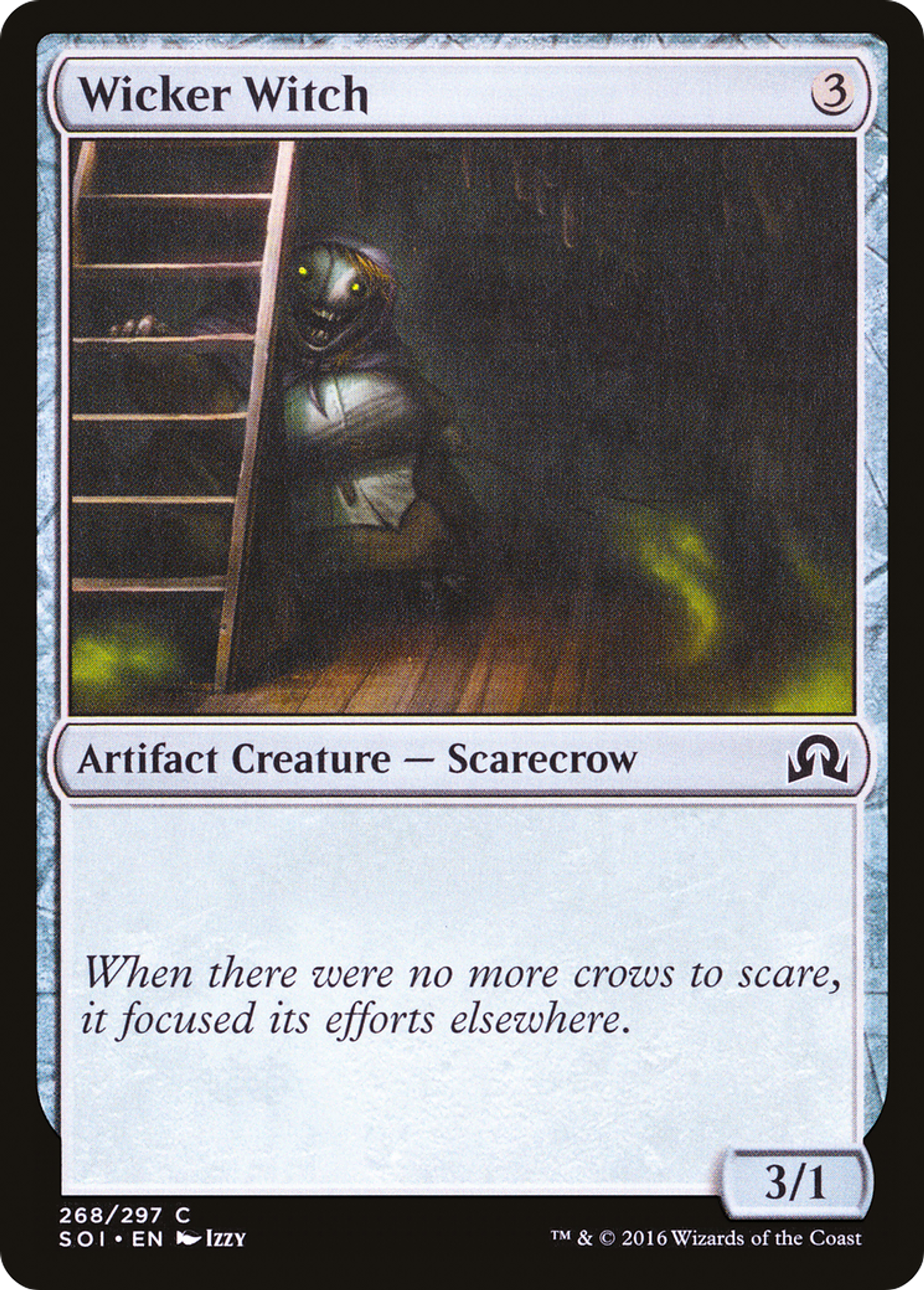 Wicker Witch — Shadows over Innistrad — Magic: The Gathering