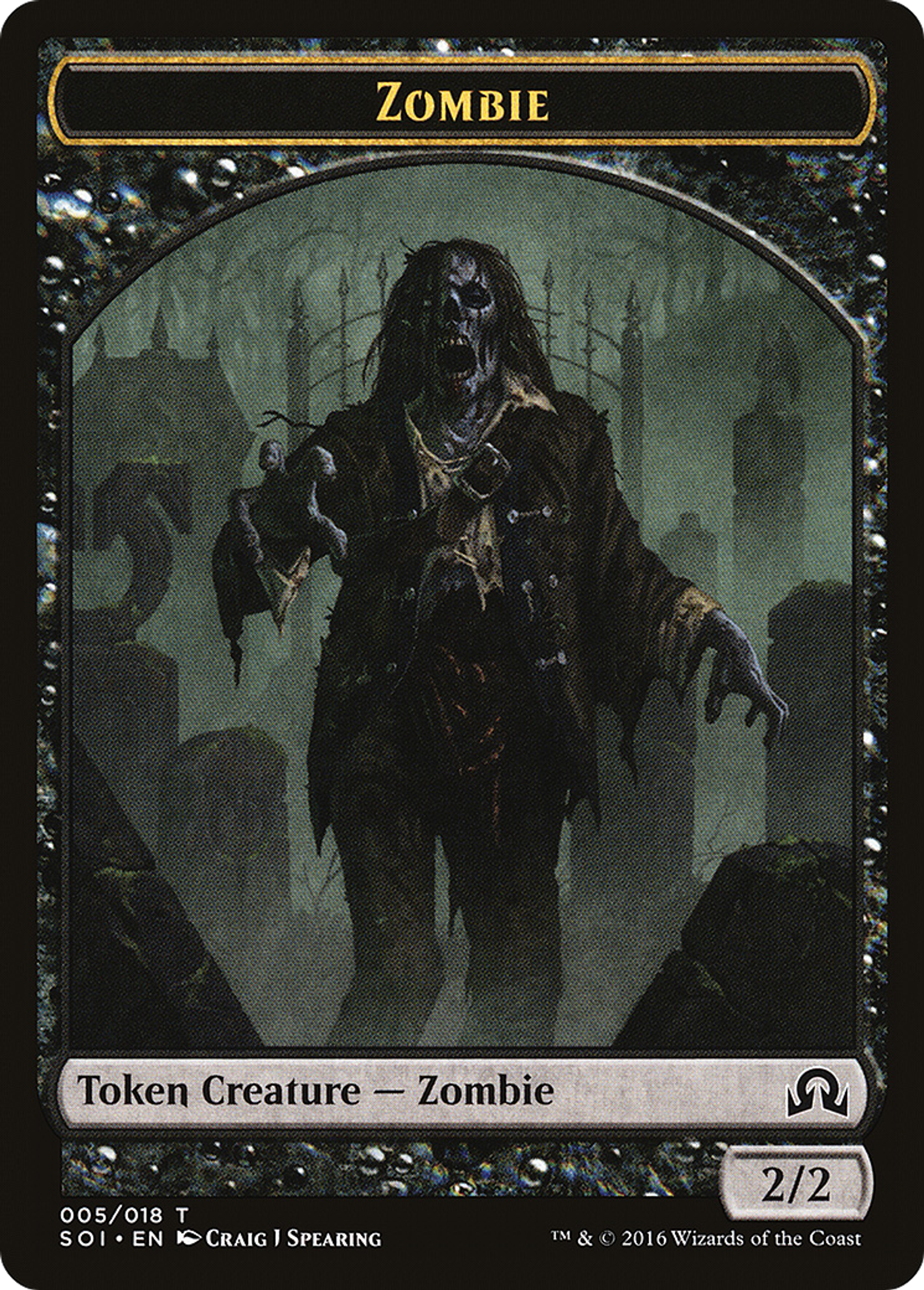 Zombie — Shadows over Innistrad — Magic: The Gathering