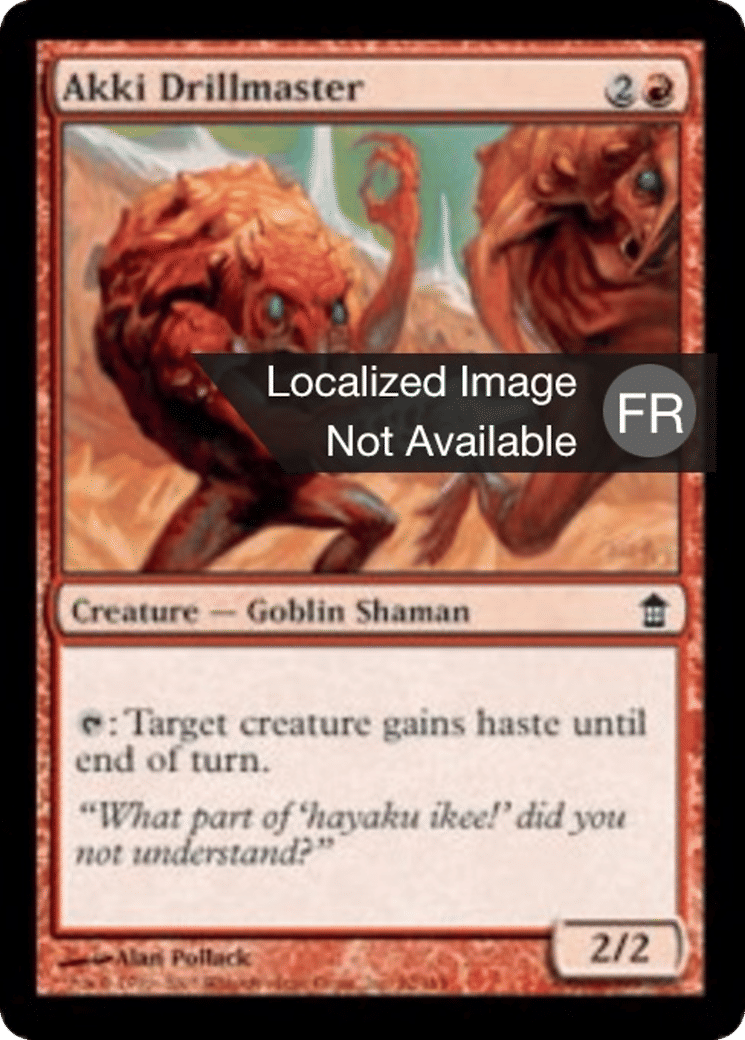 Maître-recruteur akki — Saviors of Kamigawa — Magic: The Gathering
