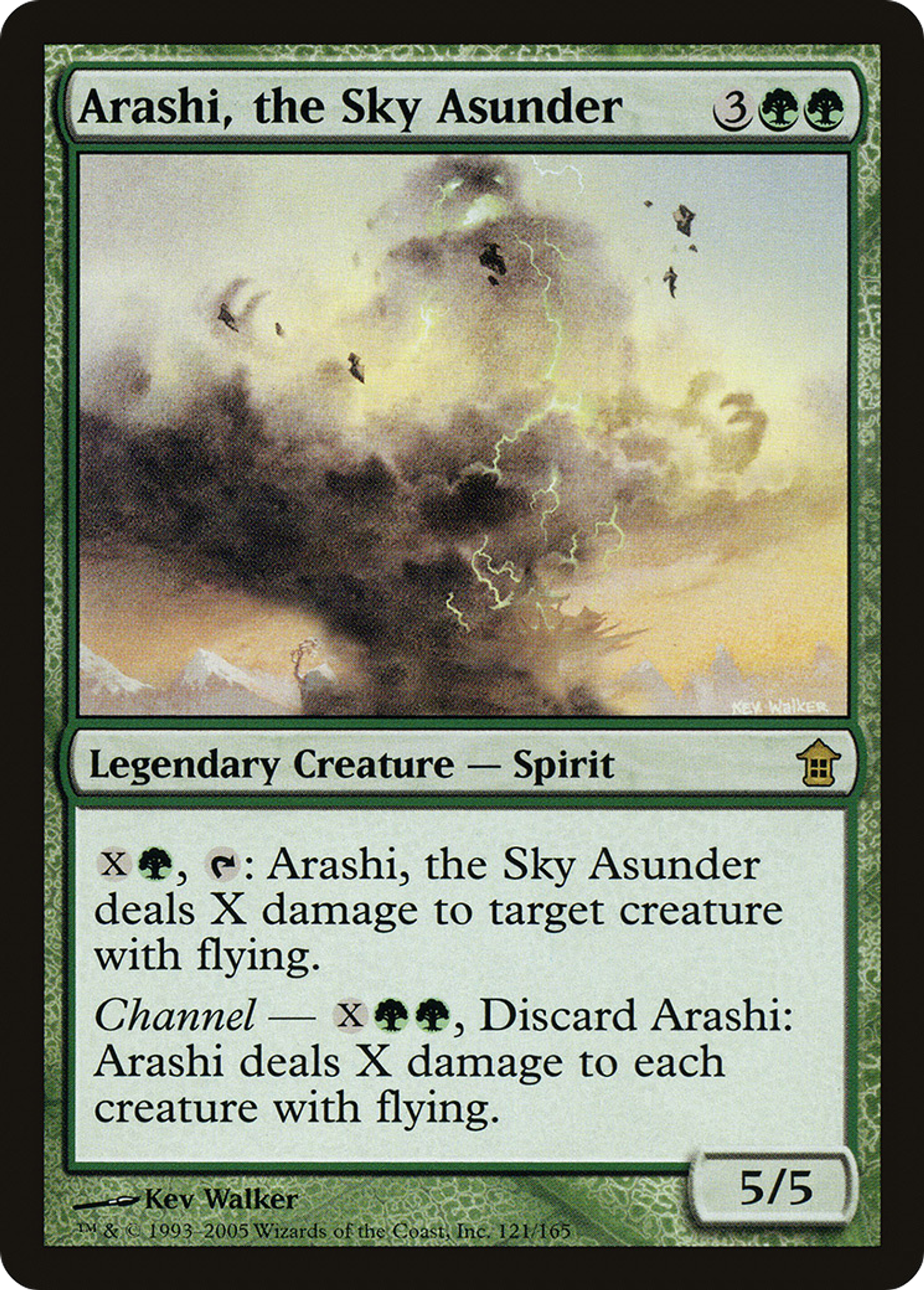 Arashi, le ciel déchiré — Saviors of Kamigawa — Magic: The Gathering