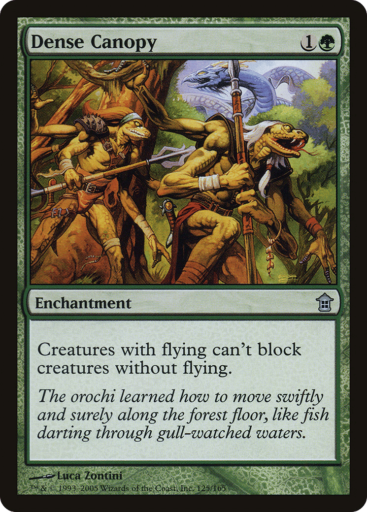 Dense Canopy — Saviors of Kamigawa — Magic: The Gathering