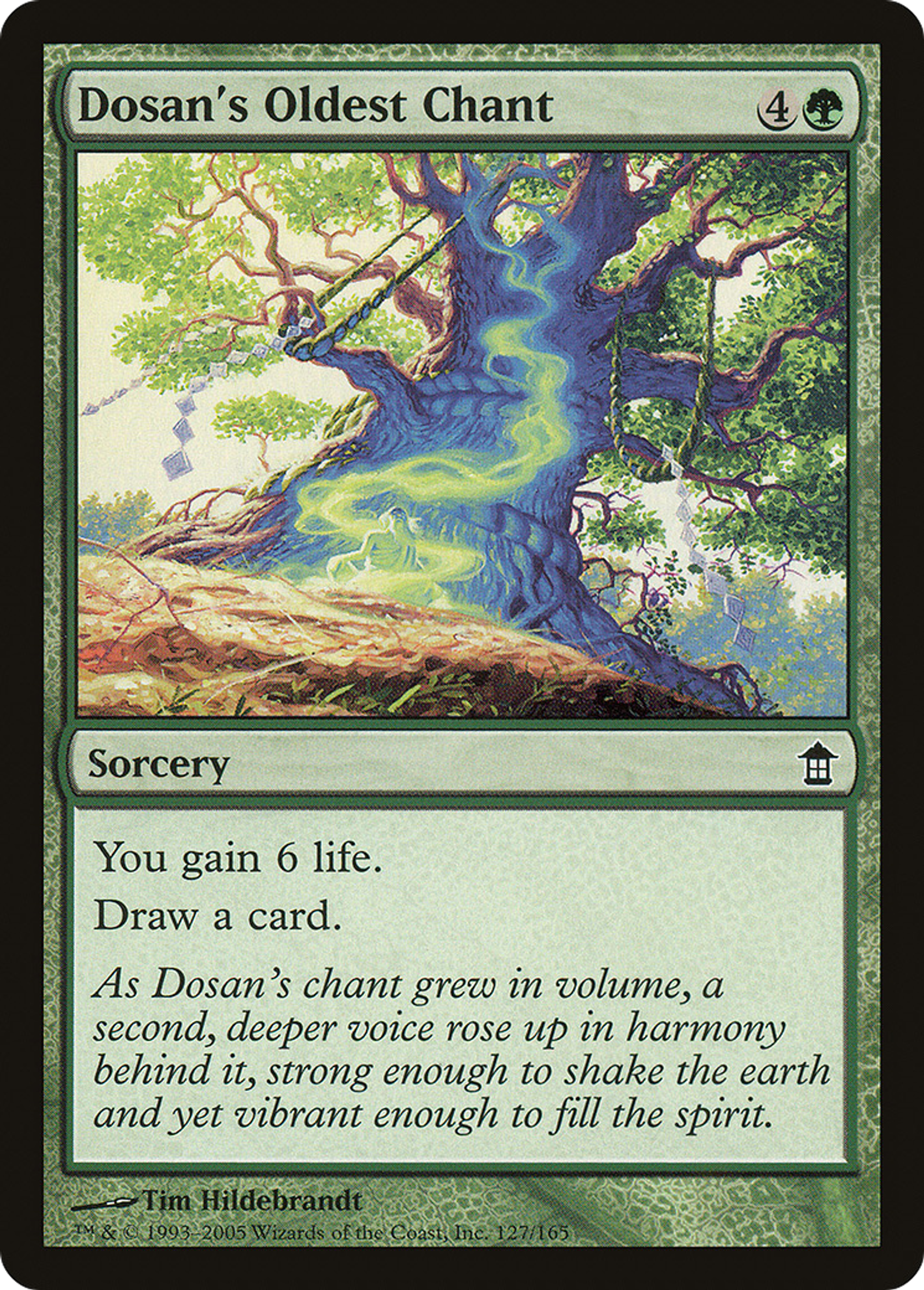 Chant le plus ancien de Dosan — Saviors of Kamigawa — Magic: The Gathering