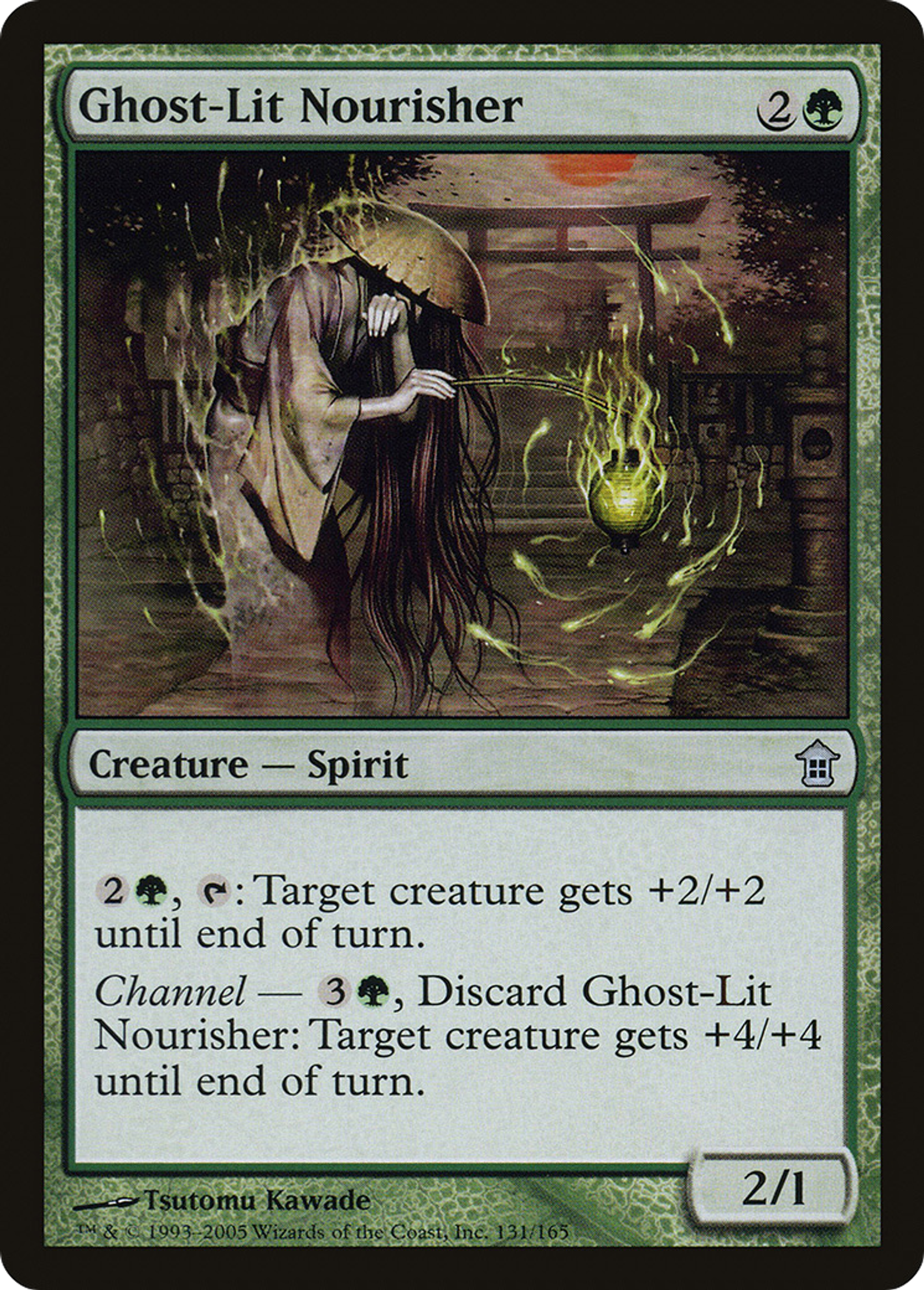 Nourrisseuse nimbée de fantômes — Saviors of Kamigawa — Magic: The Gathering