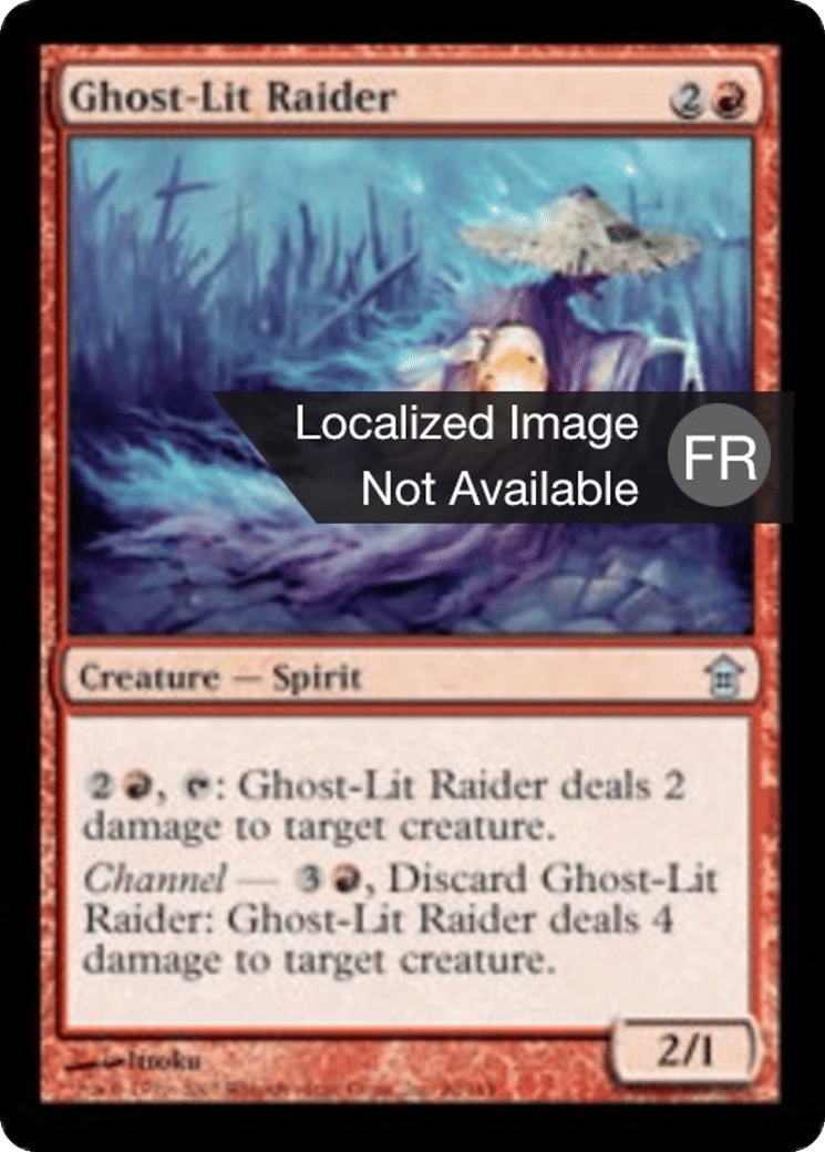 Pillard nimbé de fantômes — Saviors of Kamigawa — Magic: The Gathering