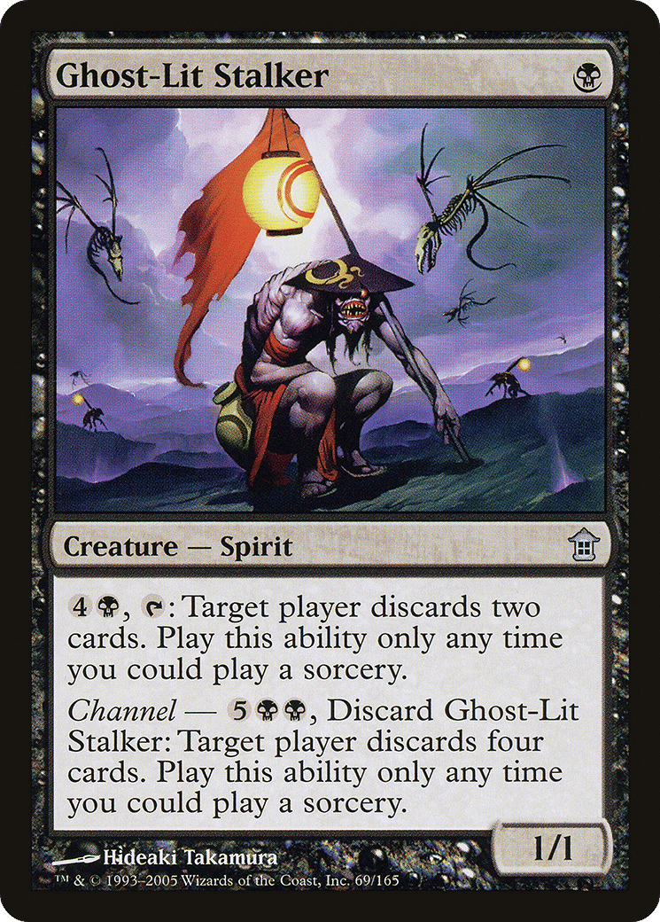 Ghost-Lit Stalker — Saviors of Kamigawa — Magic: The Gathering
