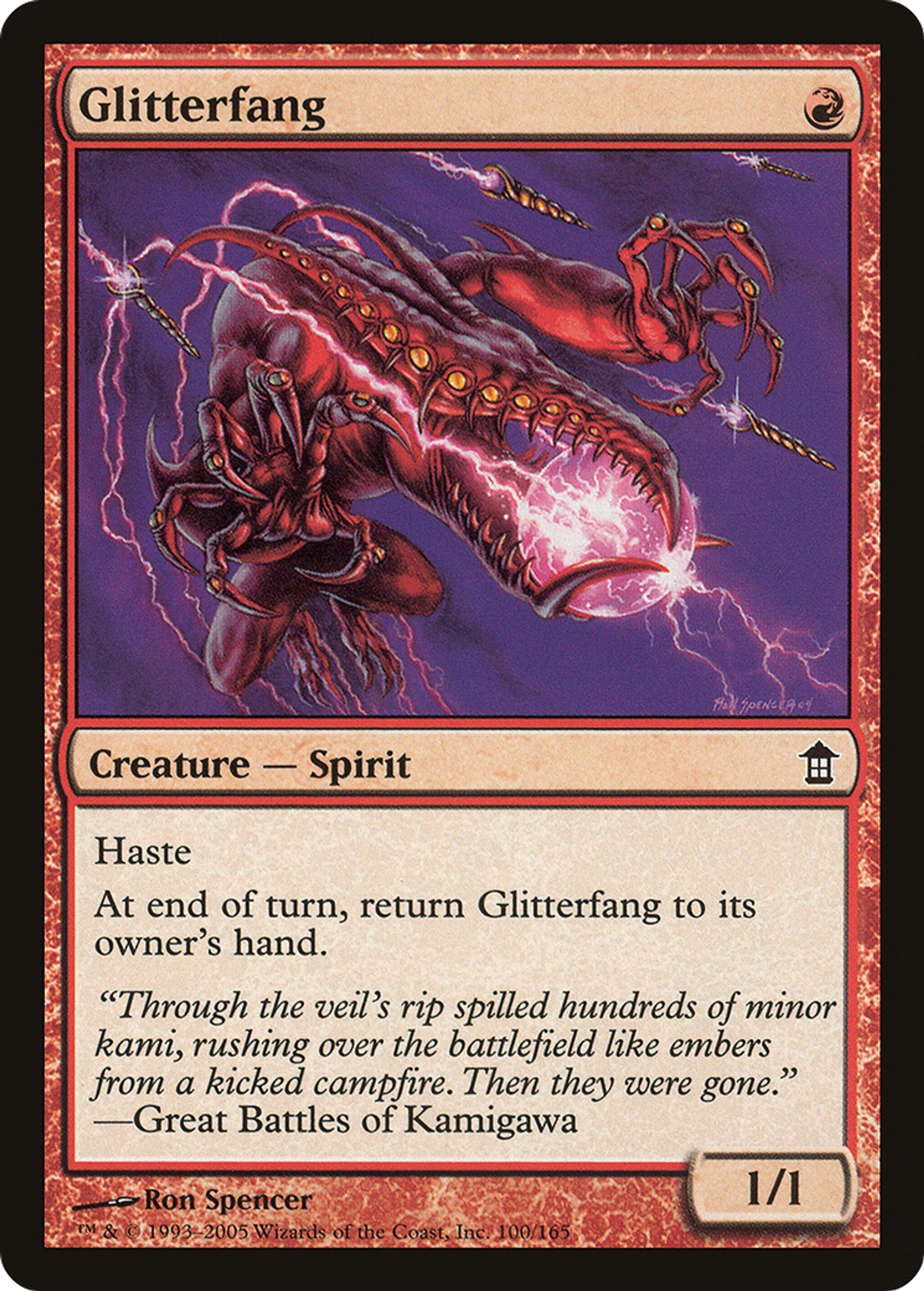 Scintillecroc — Saviors of Kamigawa — Magic: The Gathering