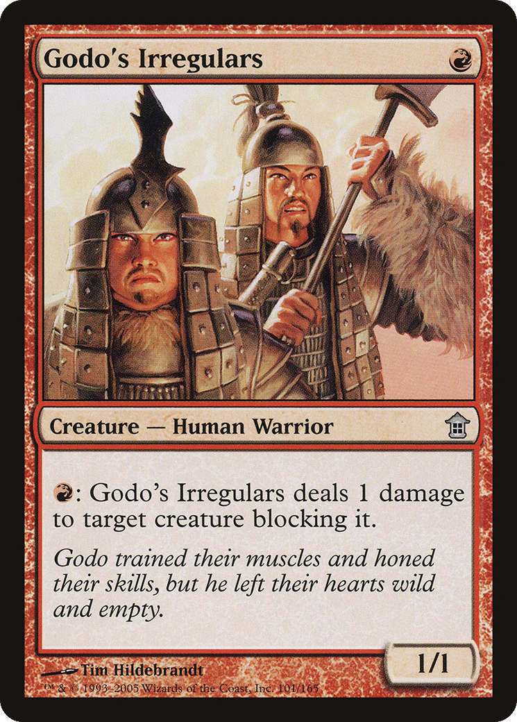 Godo's Irregulars — Saviors of Kamigawa — Magic: The Gathering