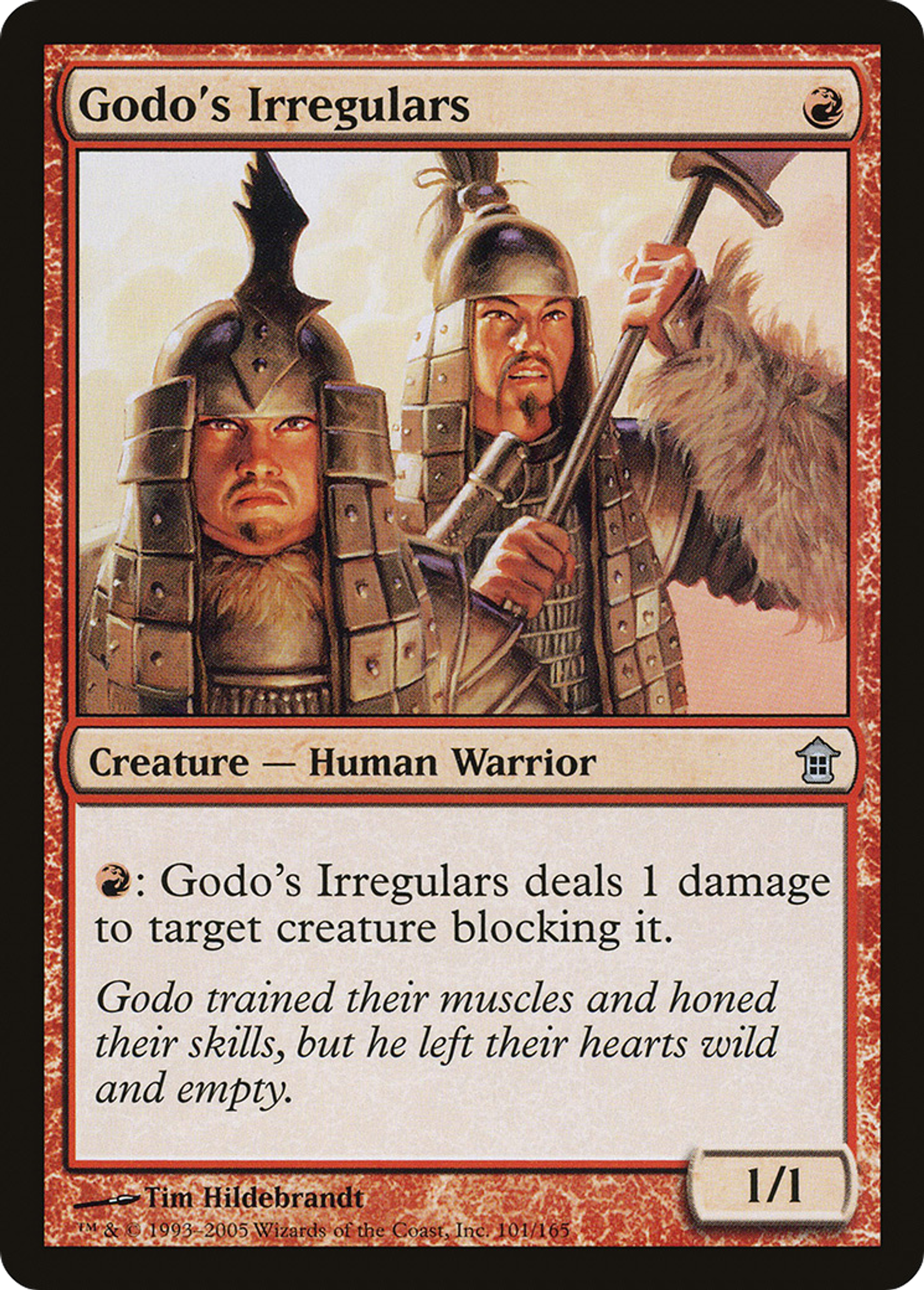 Irréguliers de Godo — Saviors of Kamigawa — Magic: The Gathering