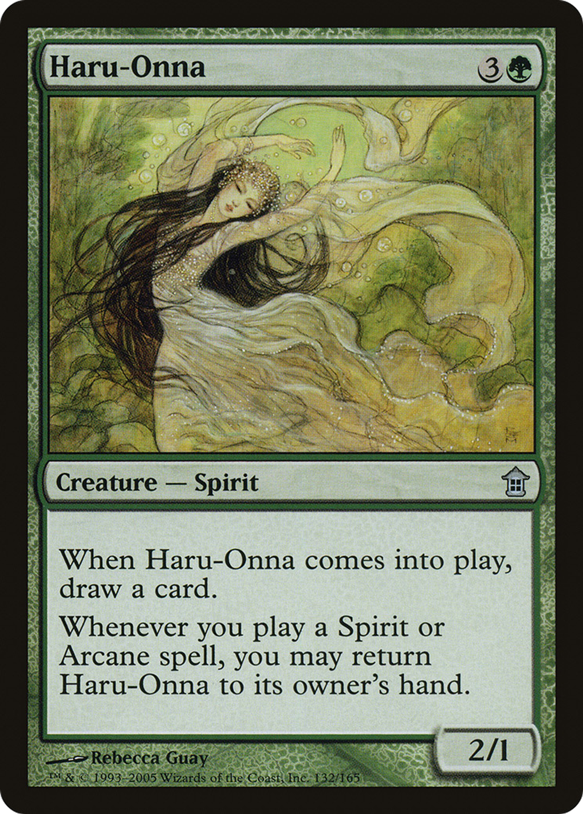 Haru-onna — Saviors of Kamigawa — Magic: The Gathering