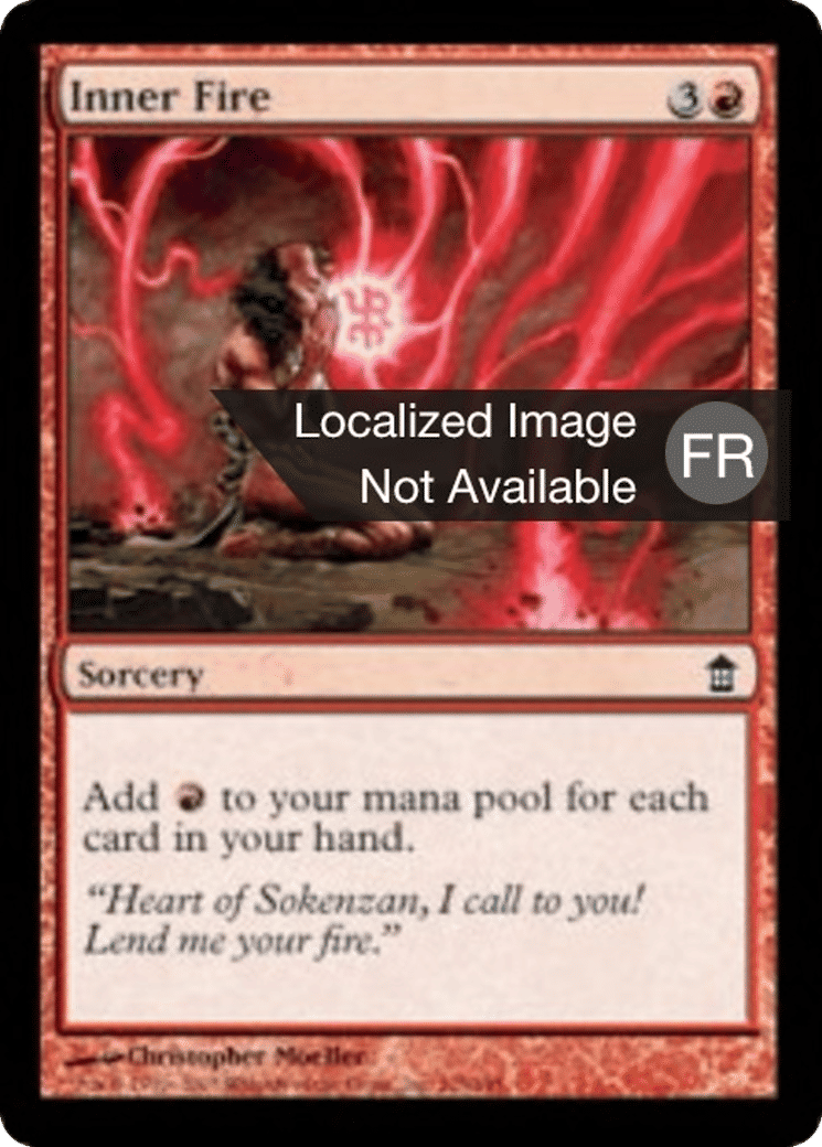 Feu intérieur — Saviors of Kamigawa — Magic: The Gathering