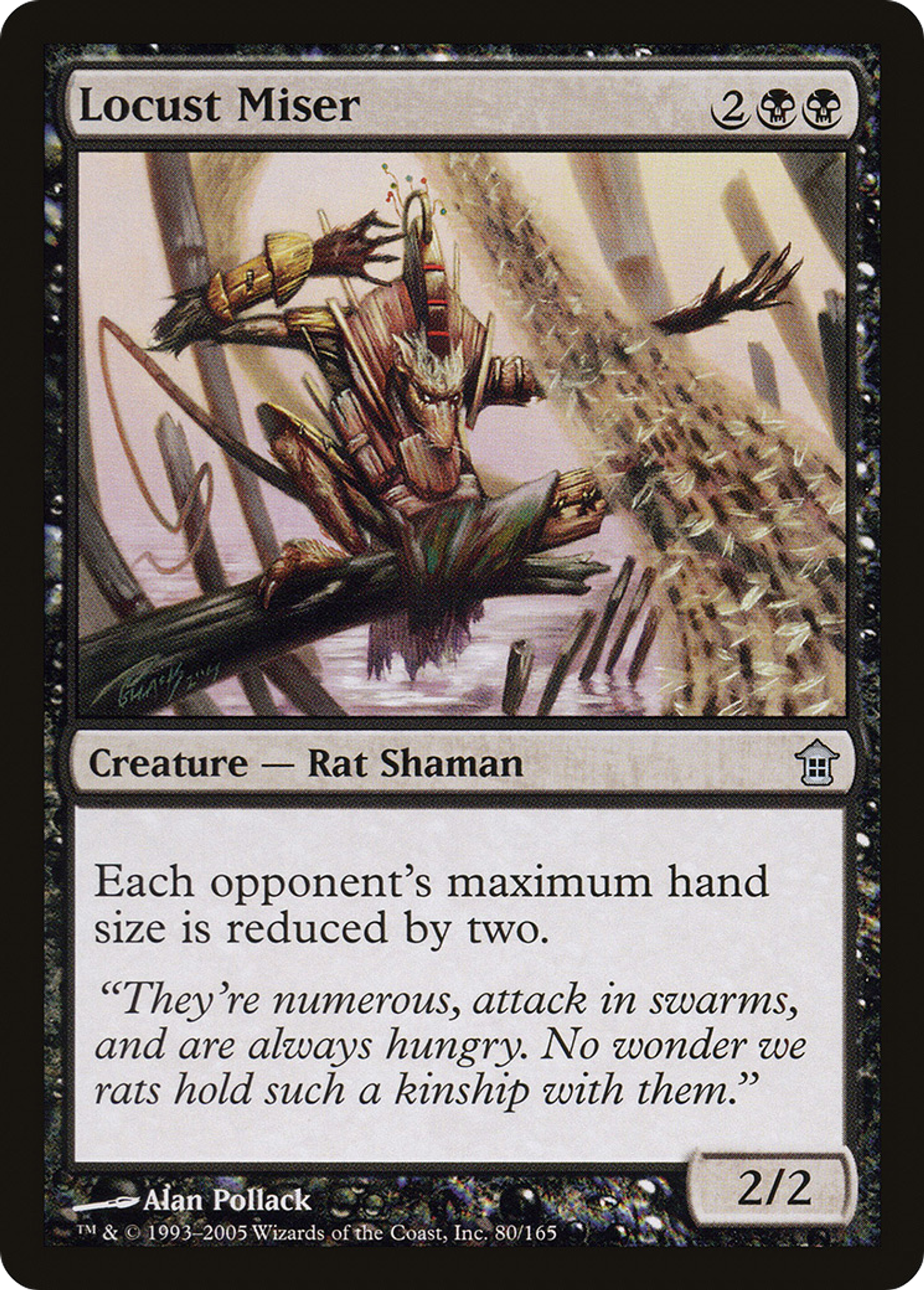 Avare aux sauterelles — Saviors of Kamigawa — Magic: The Gathering
