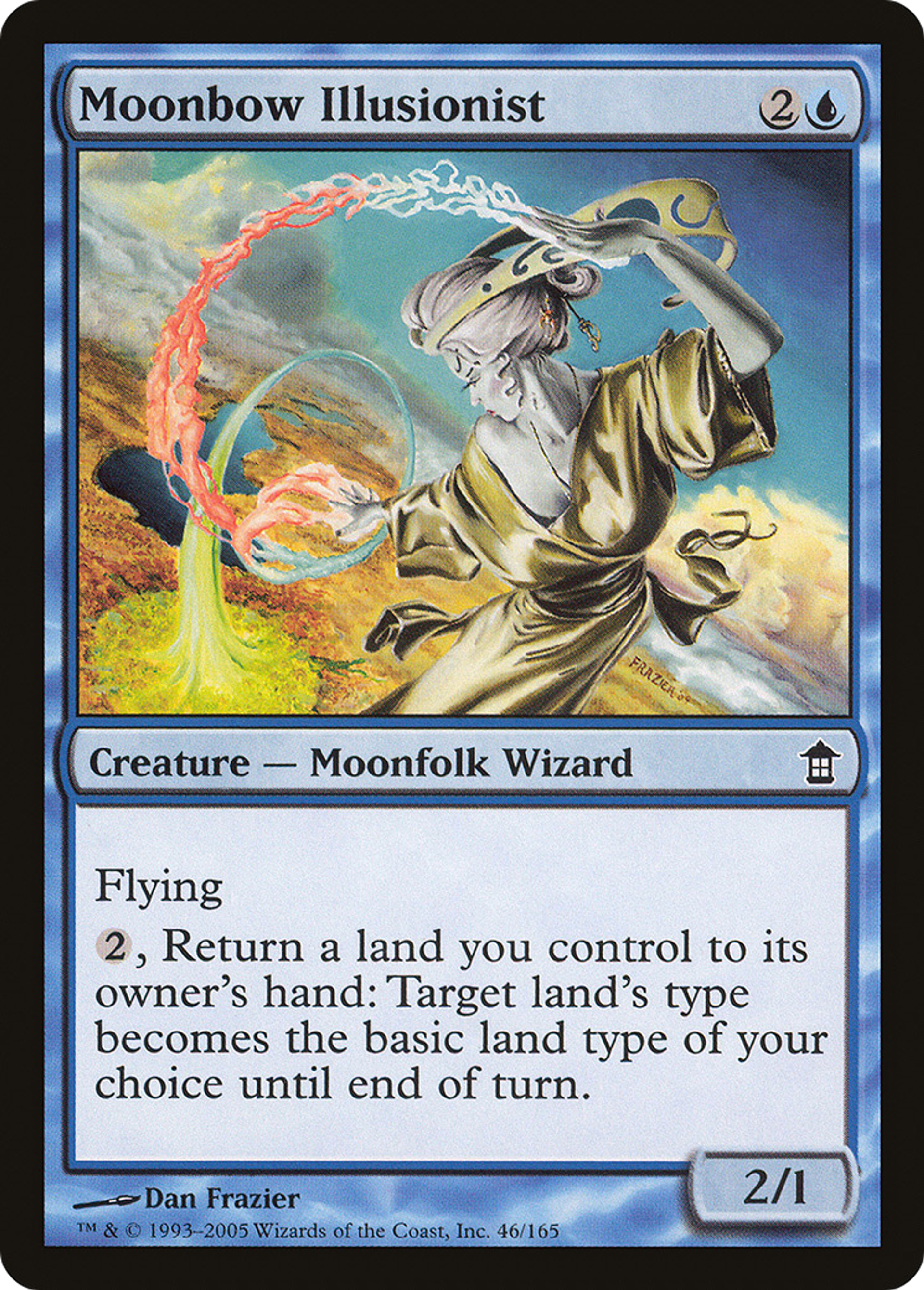 Illusionniste lunarc — Saviors of Kamigawa — Magic: The Gathering