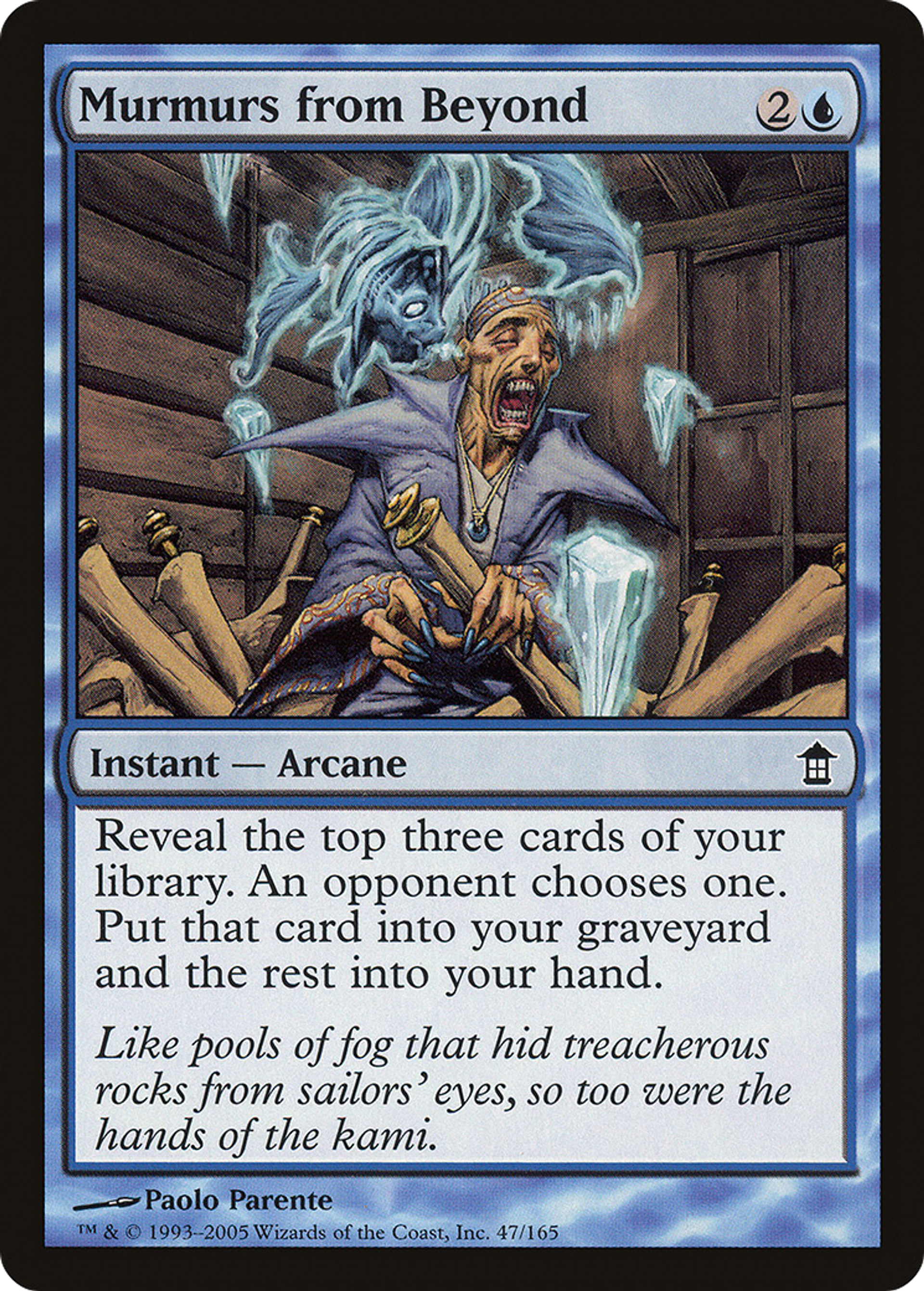 Murmures de l'au-delà — Saviors of Kamigawa — Magic: The Gathering