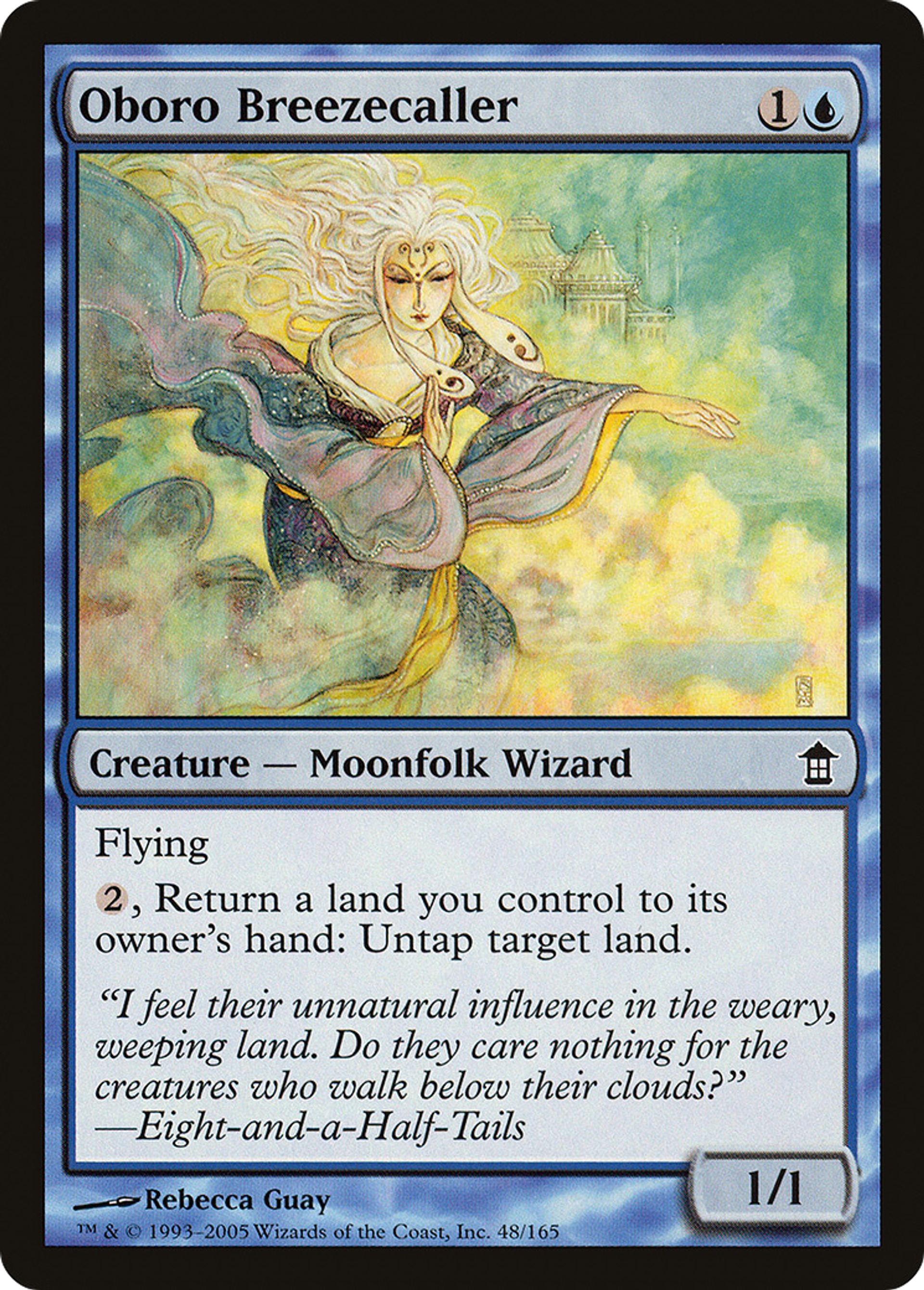 Mènebrise d'Oboro — Saviors of Kamigawa — Magic: The Gathering