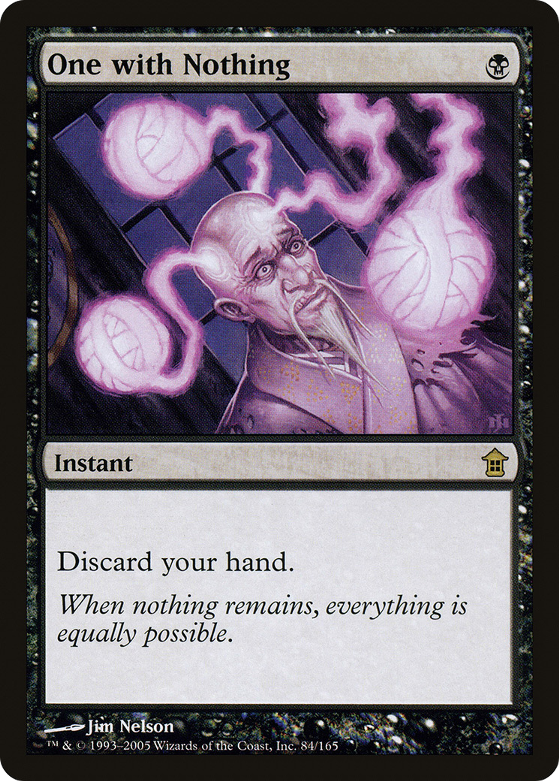 Fusion avec le néant — Saviors of Kamigawa — Magic: The Gathering