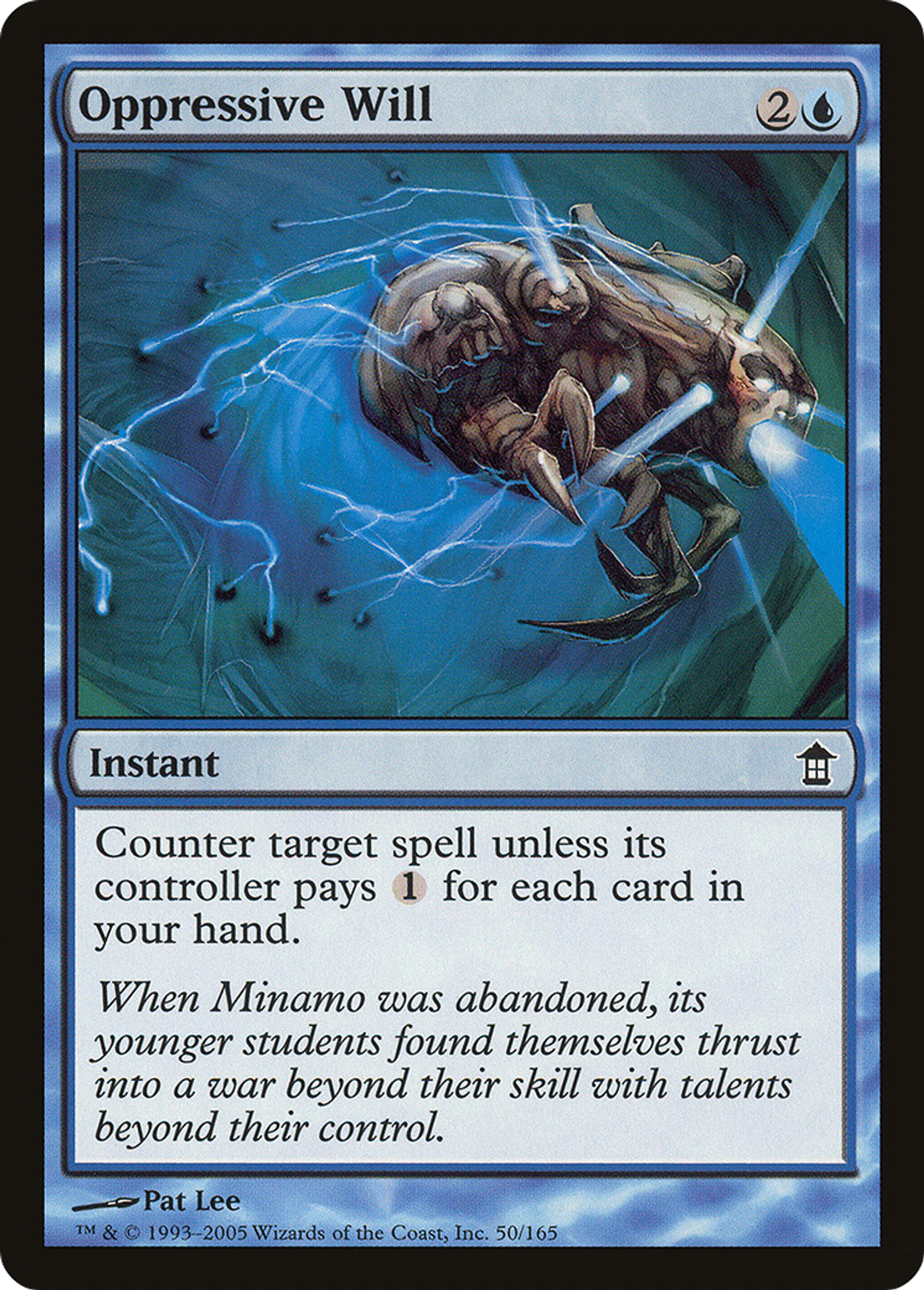Volonté oppressante — Saviors of Kamigawa — Magic: The Gathering