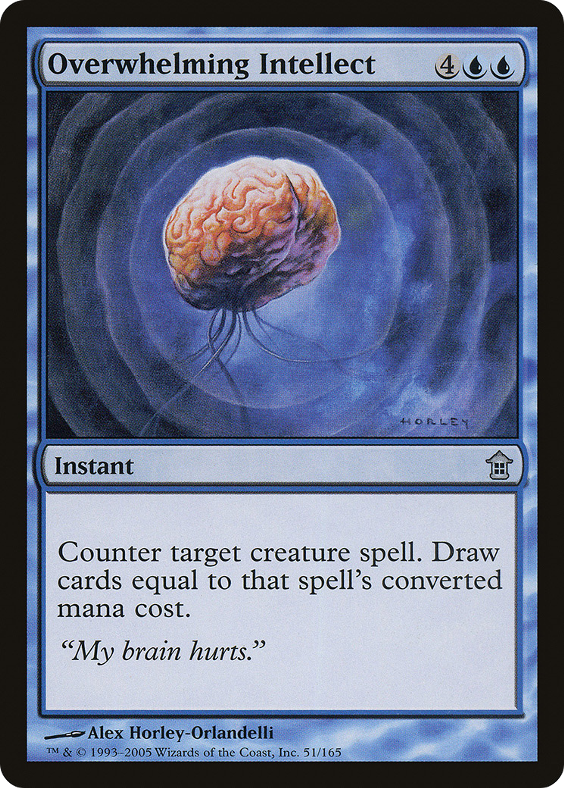 Intelligence irrésistible — Saviors of Kamigawa — Magic: The Gathering