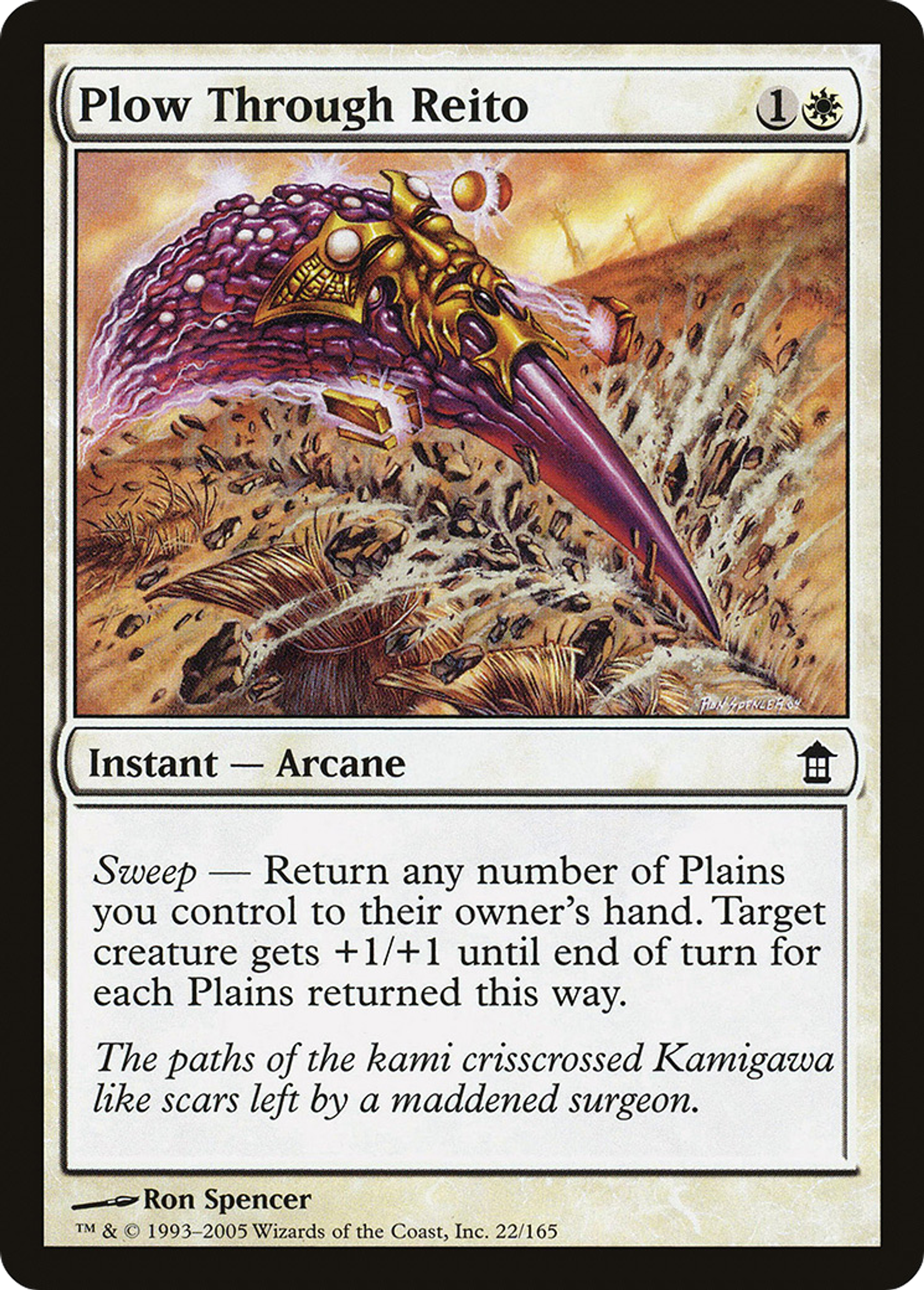 Traversée de Reito — Saviors of Kamigawa — Magic: The Gathering