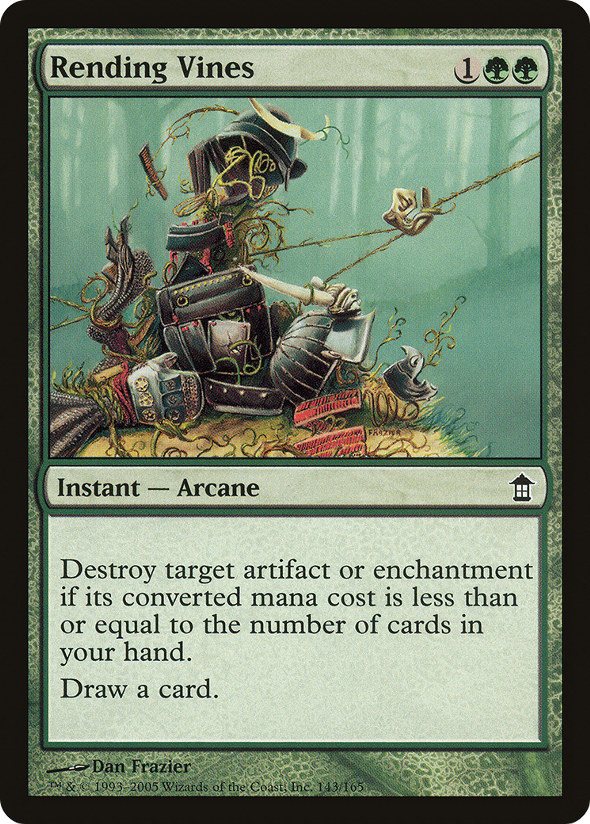 Vignes déchiqueteuses — Saviors of Kamigawa — Magic: The Gathering