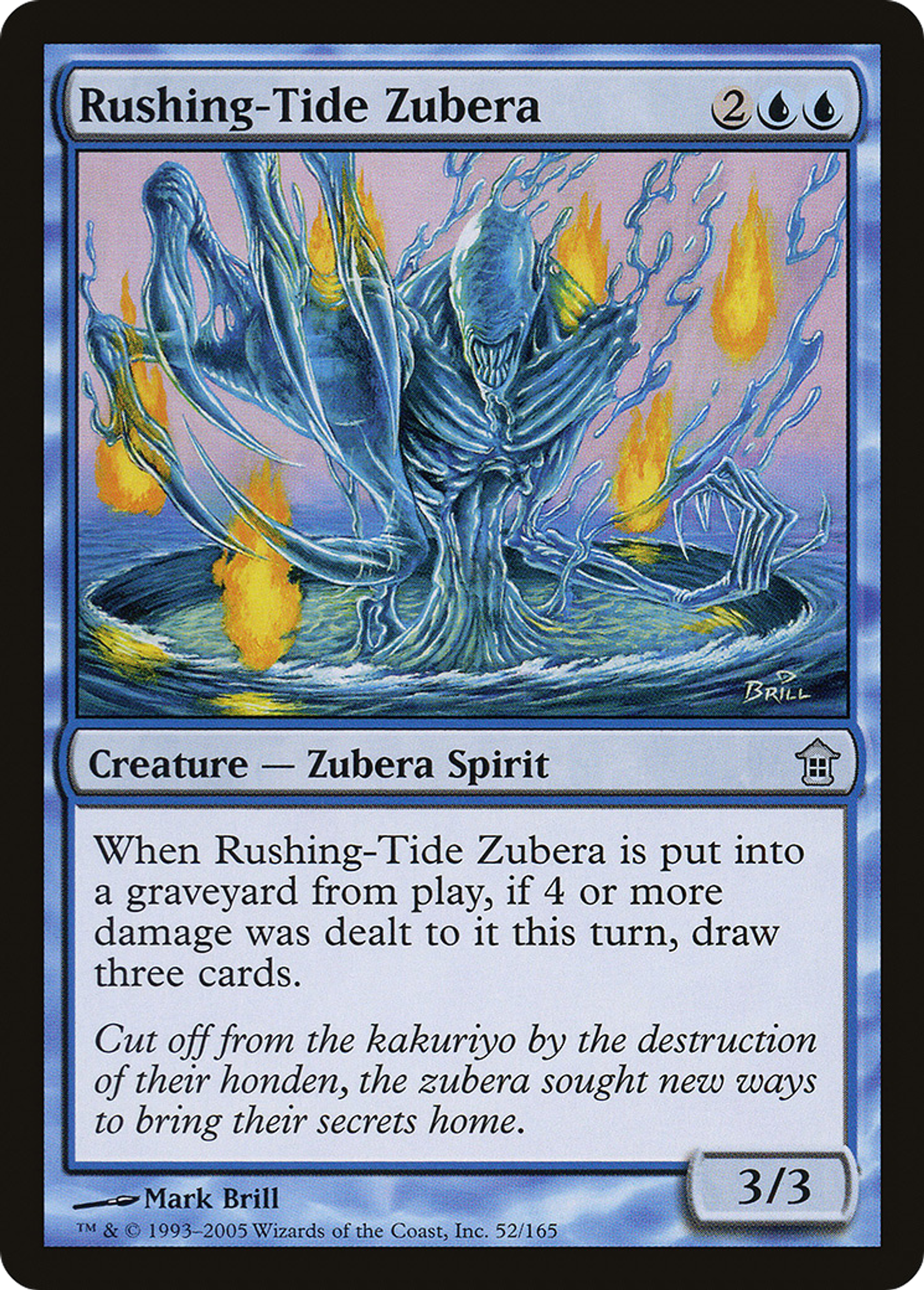 Zubera aux marées impétueuses — Saviors of Kamigawa — Magic: The Gathering