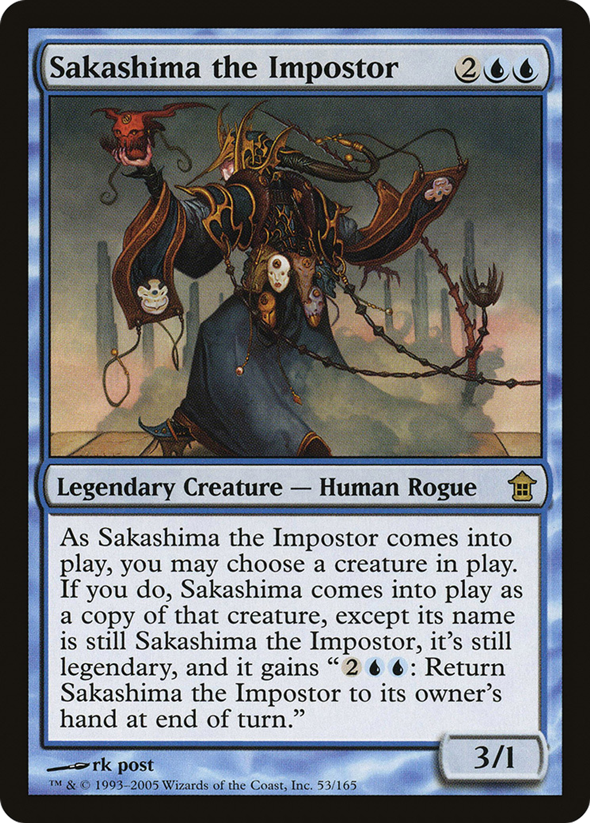 Sakashima l'imposteur — Saviors of Kamigawa — Magic: The Gathering