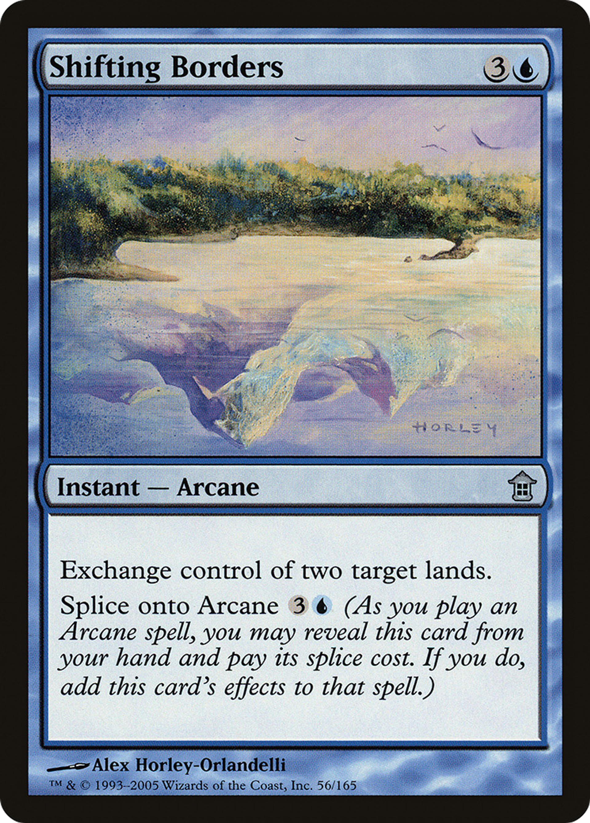 Frontières changeantes — Saviors of Kamigawa — Magic: The Gathering