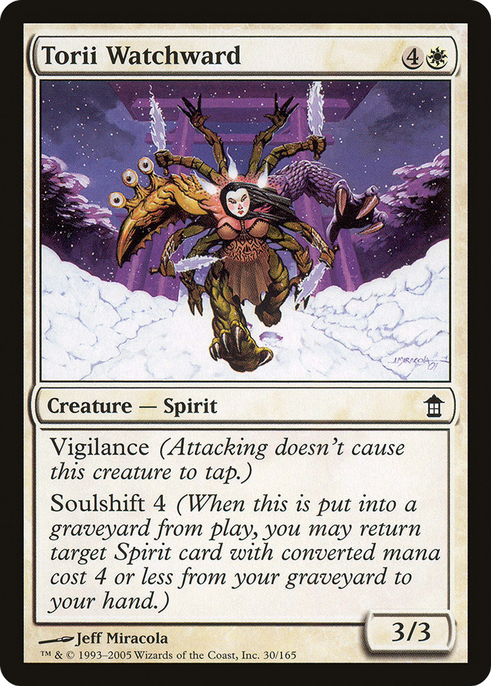 Gardeveille des torii — Saviors of Kamigawa — Magic: The Gathering