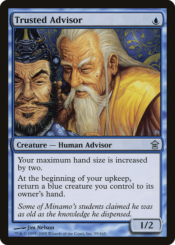 Trusted Advisor — Saviors of Kamigawa — Magic: The Gathering
