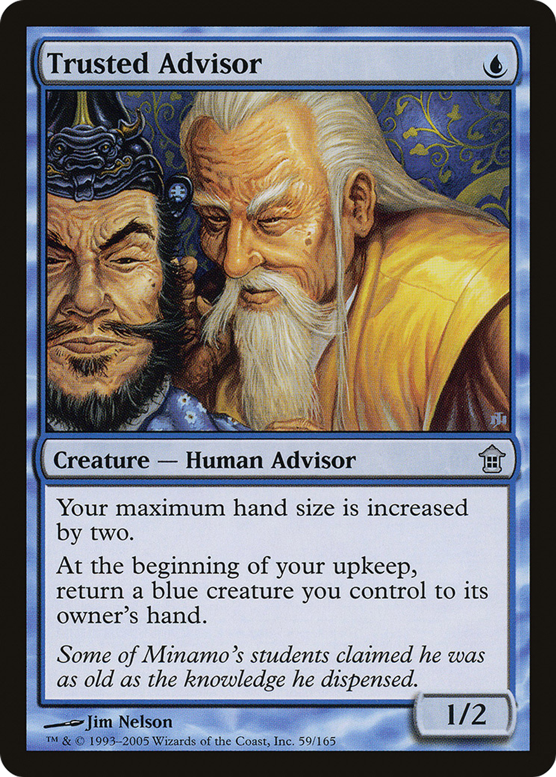 Conseiller indéfectible — Saviors of Kamigawa — Magic: The Gathering