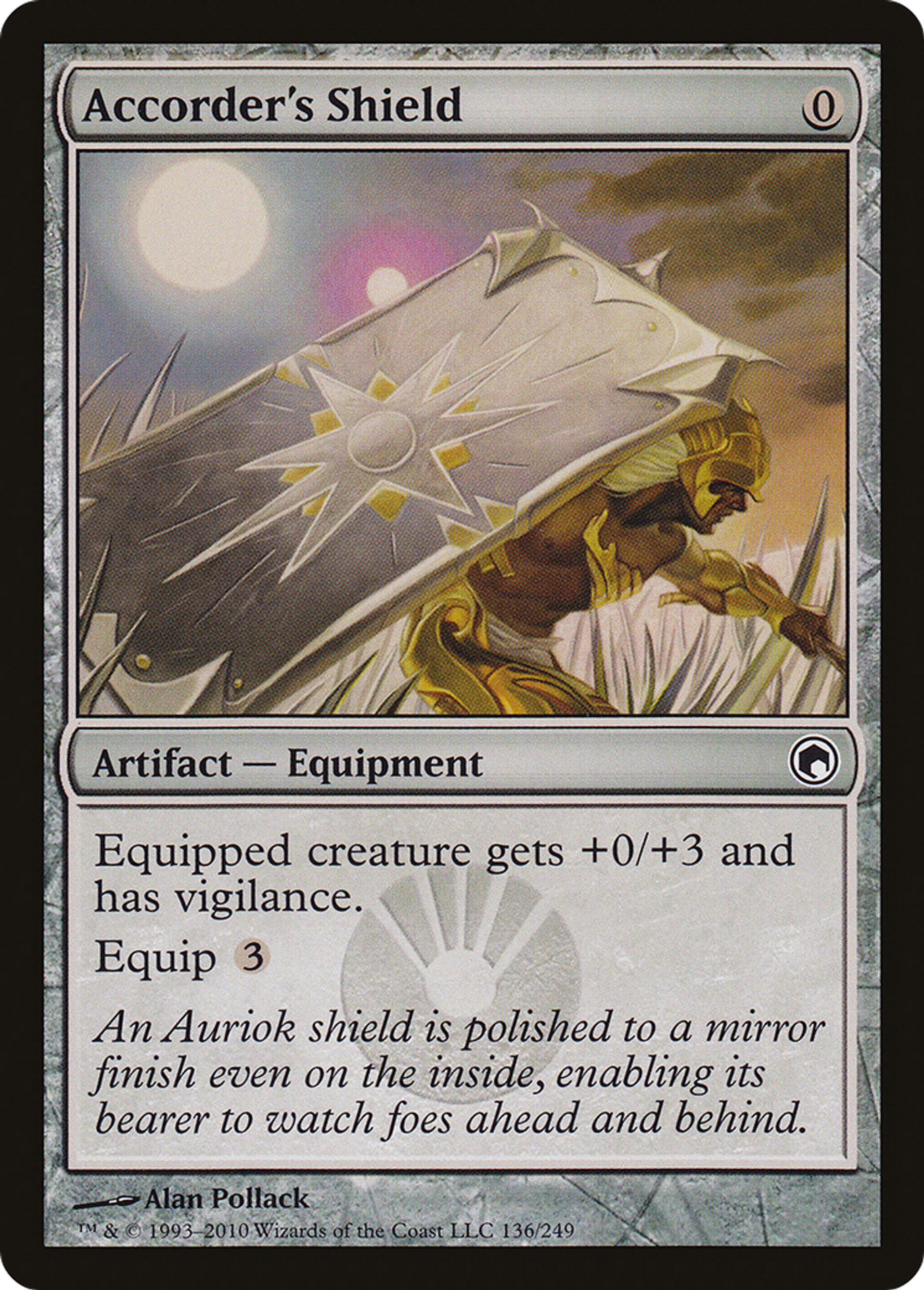 Accorder's Shield — Scars of Mirrodin — Magic: The Gathering