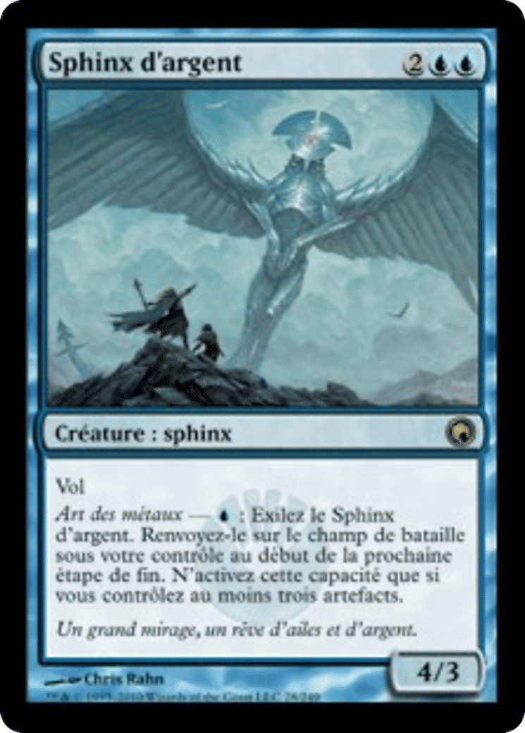 Sphinx d'argent — Scars of Mirrodin — Magic: The Gathering